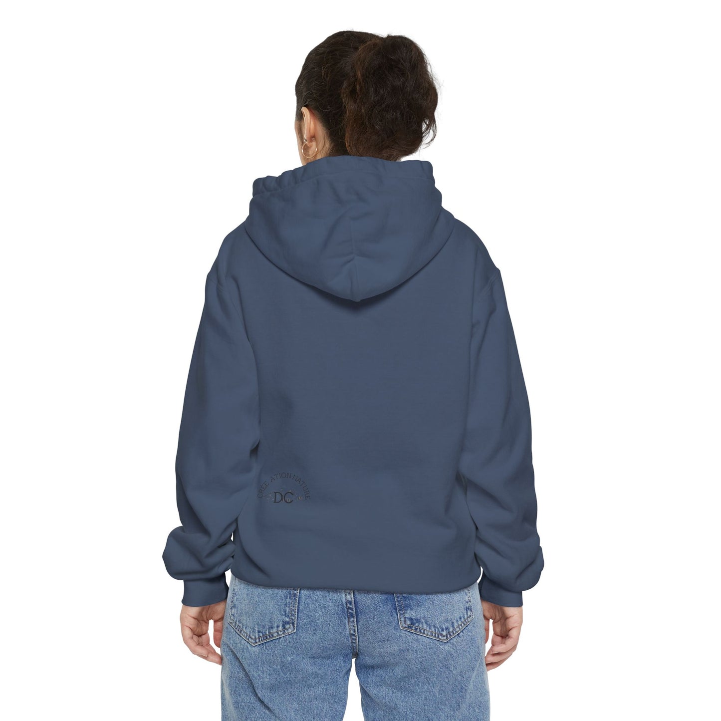 Sweats à capuche Cozy Unisex Garment-Dyed Hoodie - Nature Inspired Design - Crée_ation Nature DC