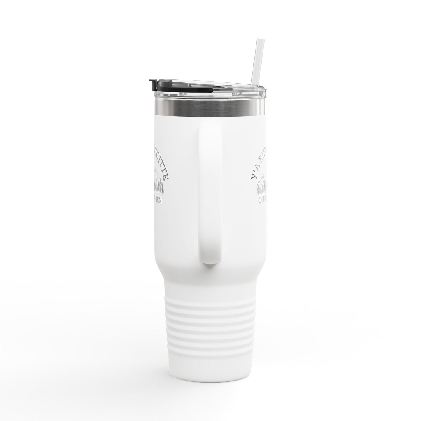 40oz Insulated Travel Mug with Bear Paw Design - Perfect for Camping and Outdoor Adventures Crée_ation Nature DC