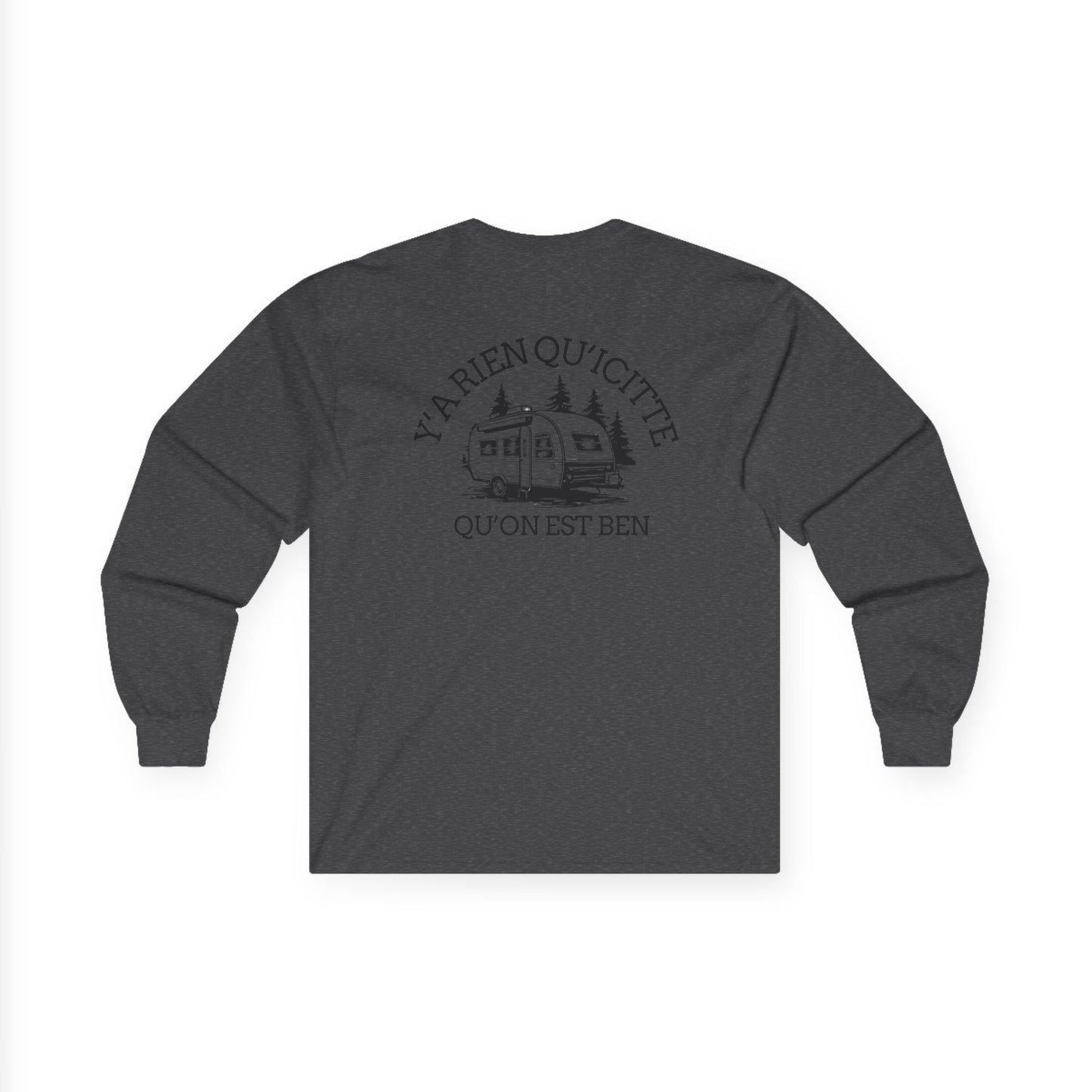 Unisex Long Sleeve Tee - RV Adventure Graphic Shirt for Nature Lovers -Crée_ation Nature DC