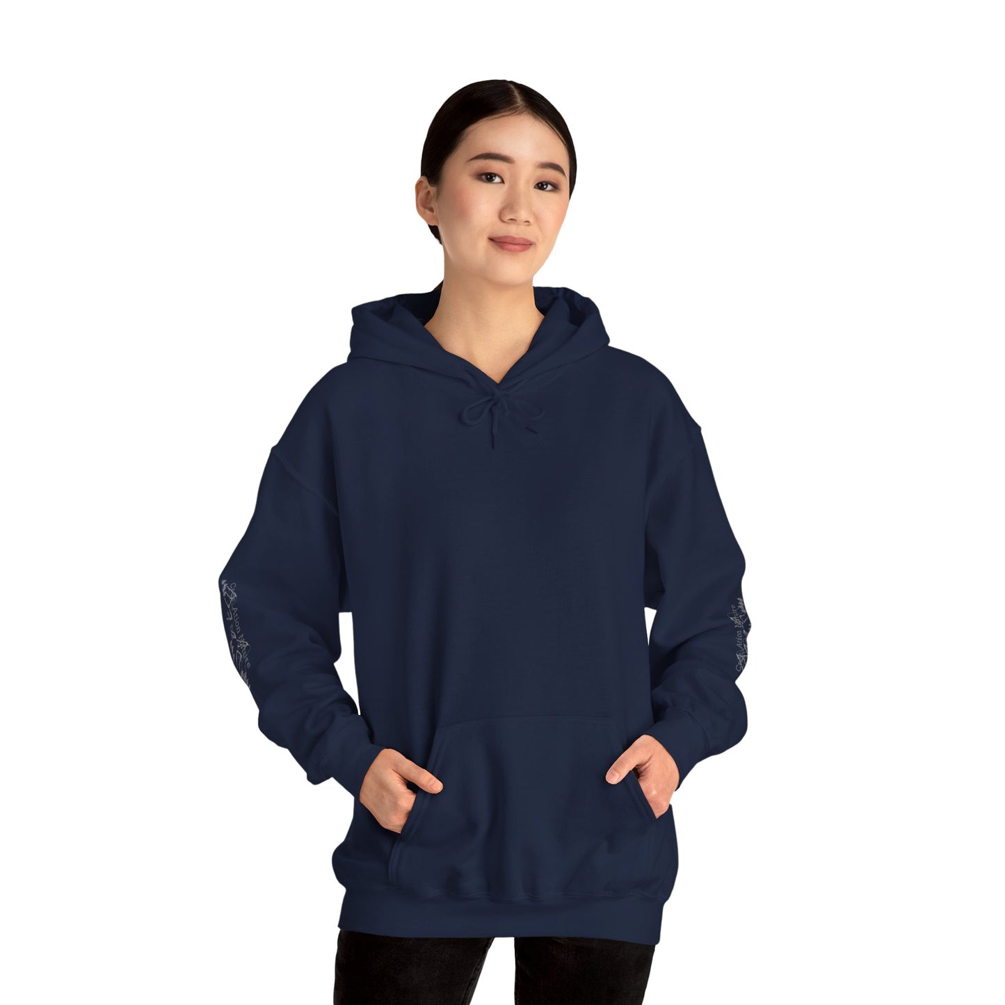 Sweats à capuche Unisex Heavy Blend™ Hooded Sweatshirt - Cozy Adventure Vibes with Motivational Quote-Crée_ation Nature DC