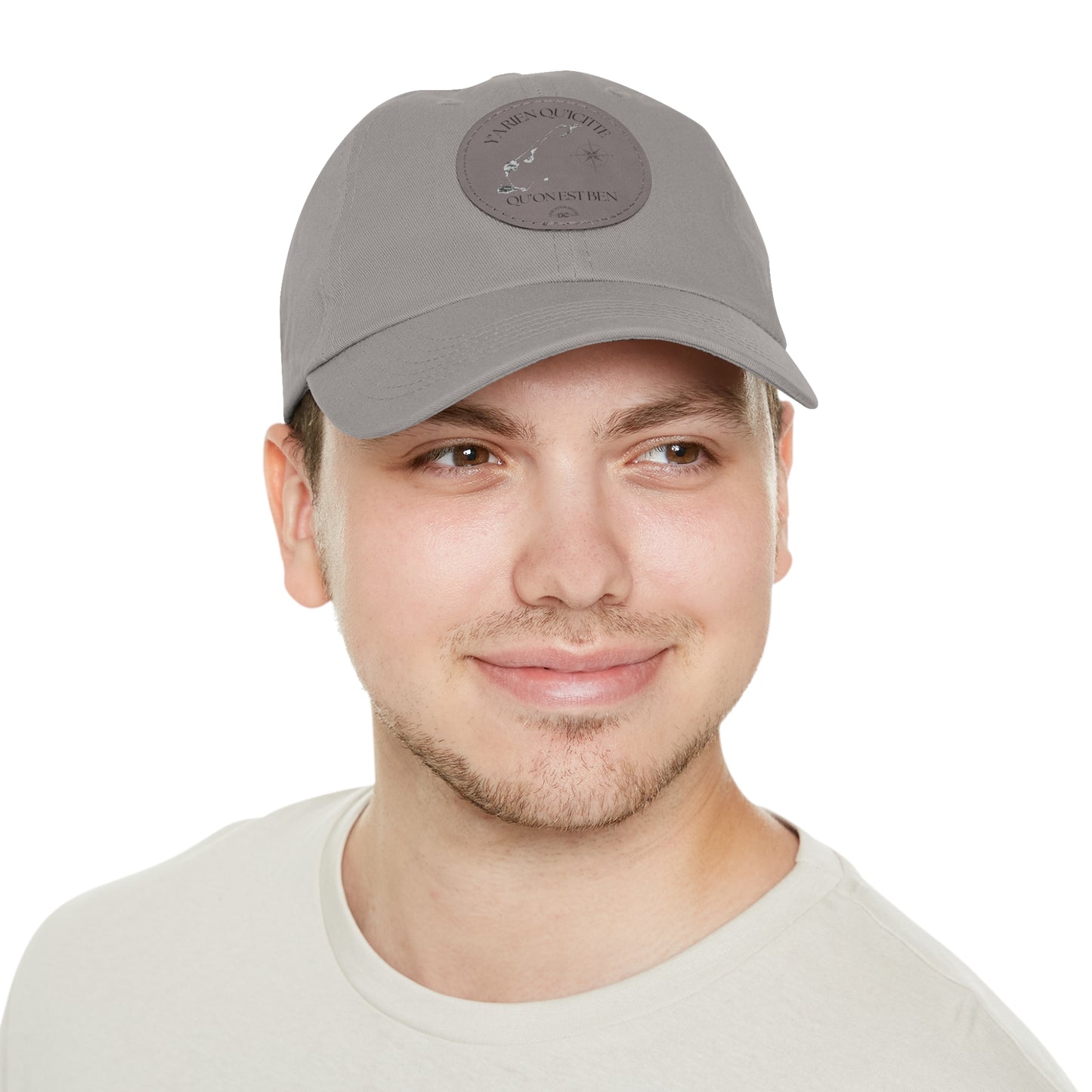 Adventure Dad Hat with Leather Patch - Perfect for Outdoor Enthusiasts - Crée_ation Nature DC