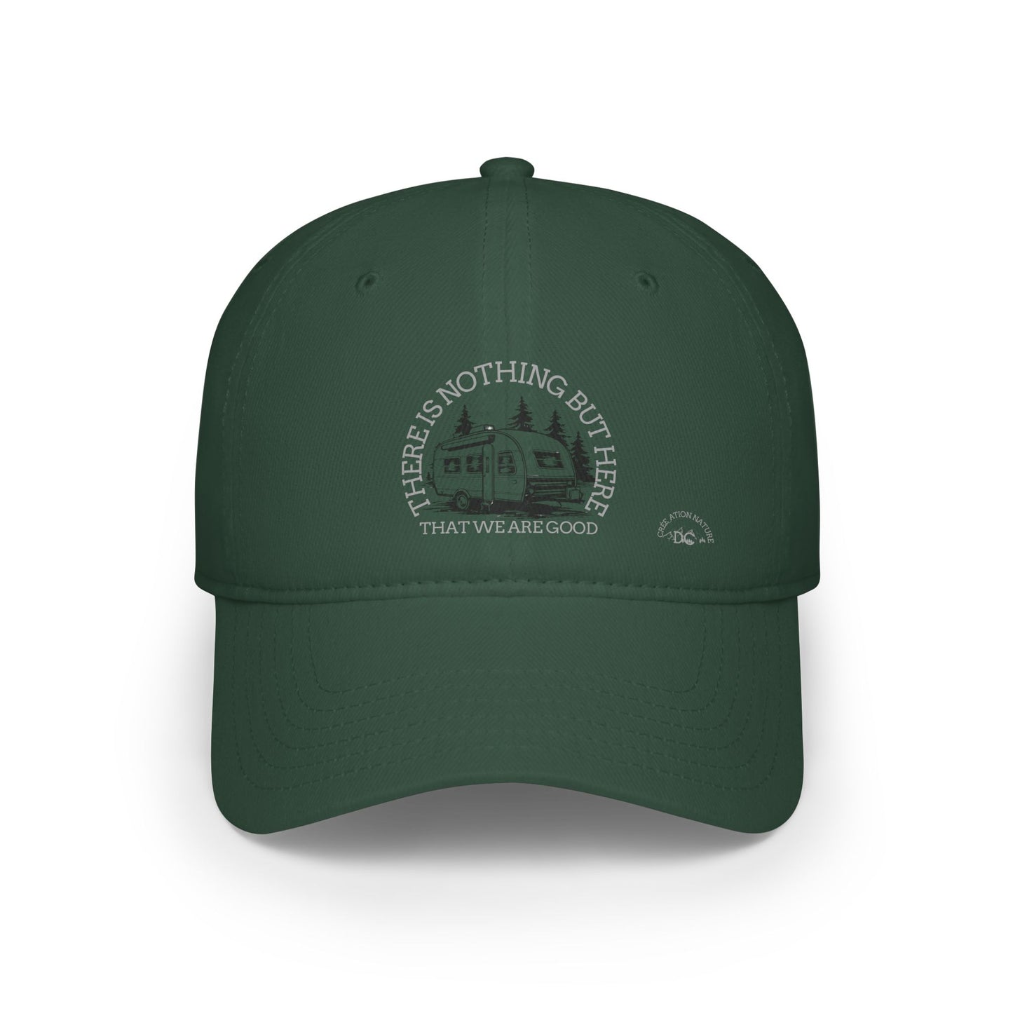 Nothing But Happy Vibes Low Profile Baseball Cap Crée_ation Nature DC