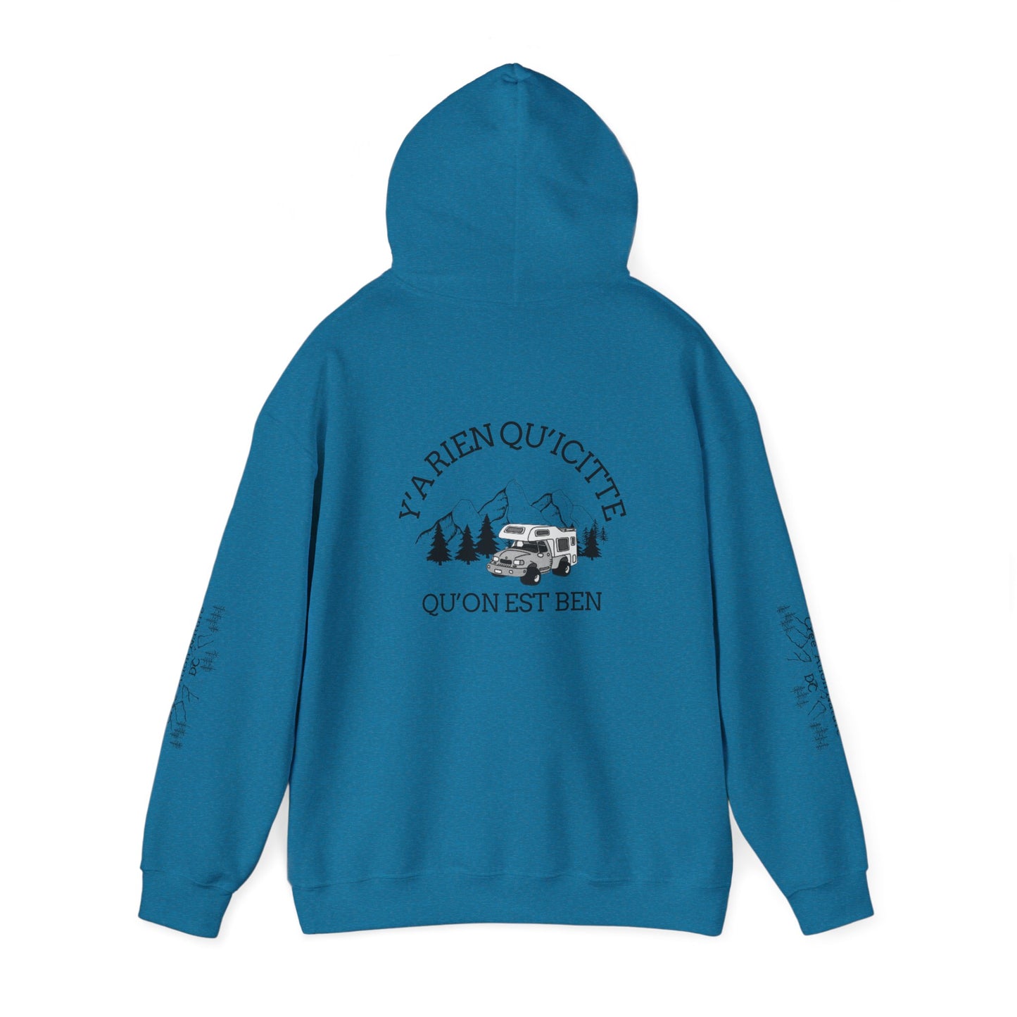 Sweats a capuche Unisex Heavy Blend™ Hooded Sweatshirt - Cozy Adventure Vibes - Perfect for Outdoor Lovers-Crée_ation Nature DC