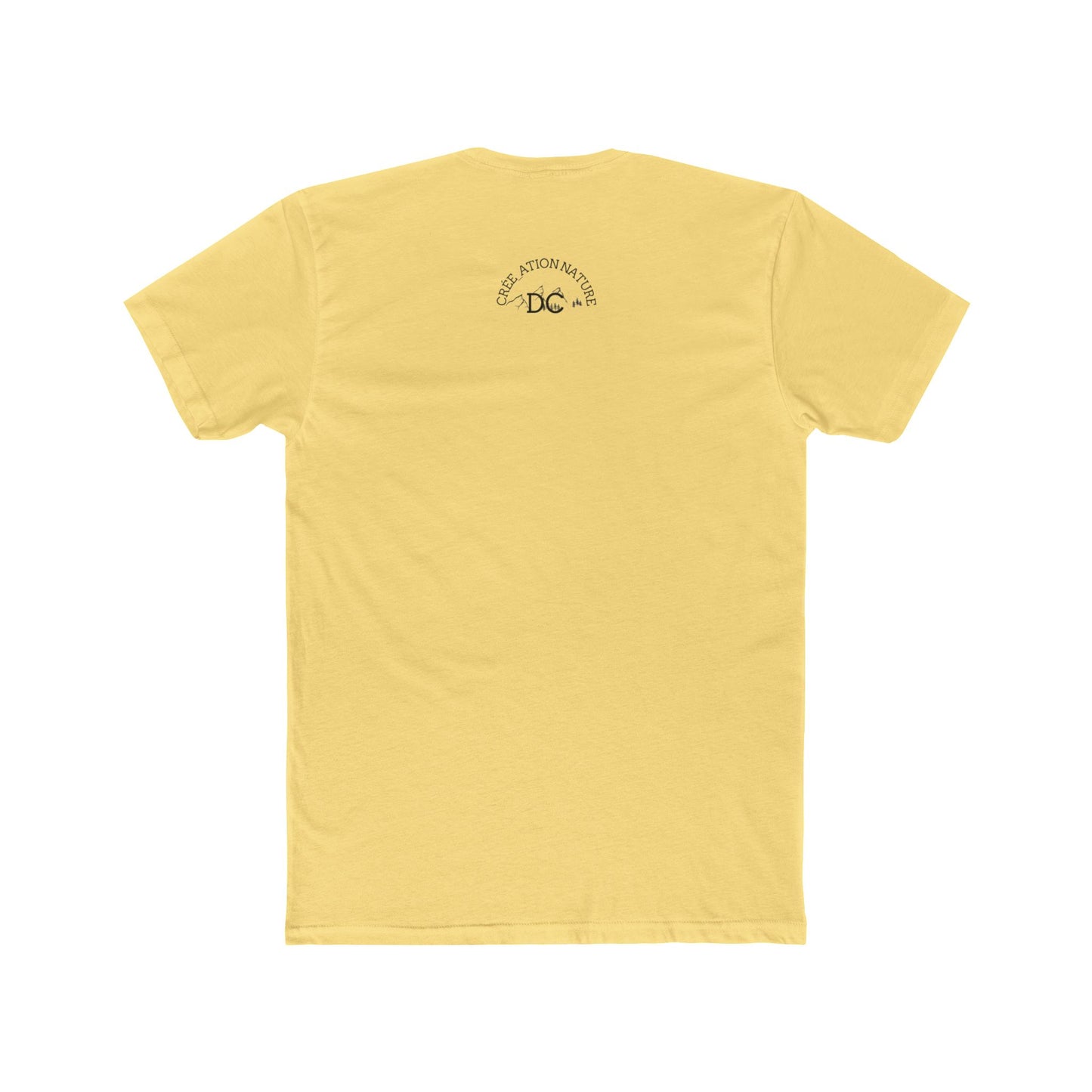 Unisex Cotton Crew Tee - Alpine Adventure Quote Tee - Crée_ation Nature DC