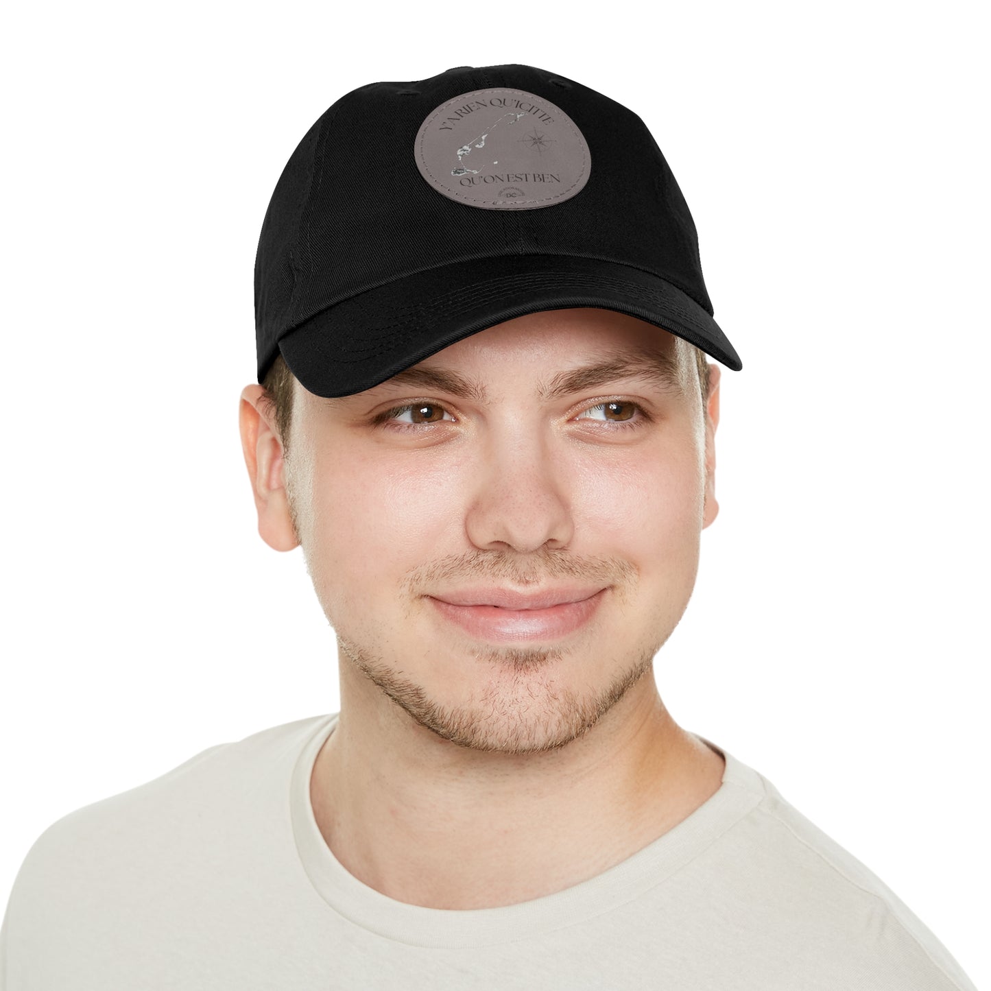 Adventure Dad Hat with Leather Patch - Perfect for Outdoor Enthusiasts - Crée_ation Nature DC