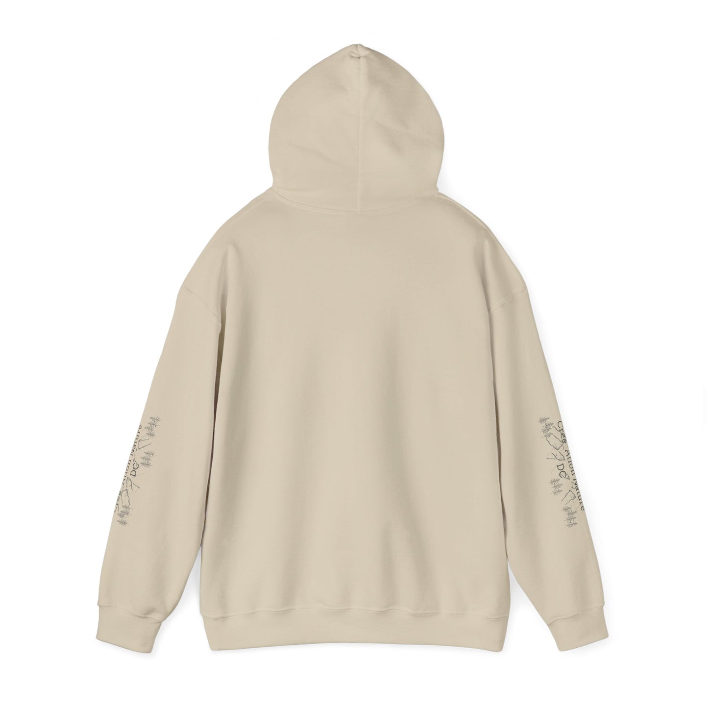 Sweats a capuche Cozy Unisex Hooded Sweatshirt with Nature-Inspired Design-Cree_ation Nature DC