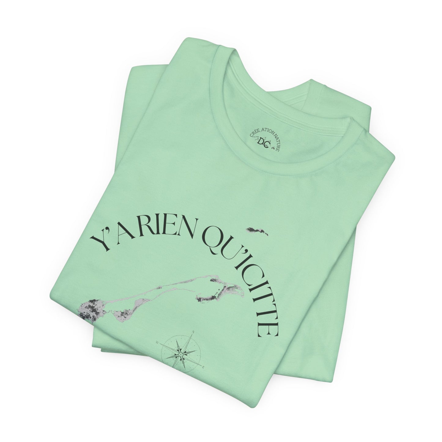 Unisex Jersey Short Sleeve Tee Crée_ation Nature DC