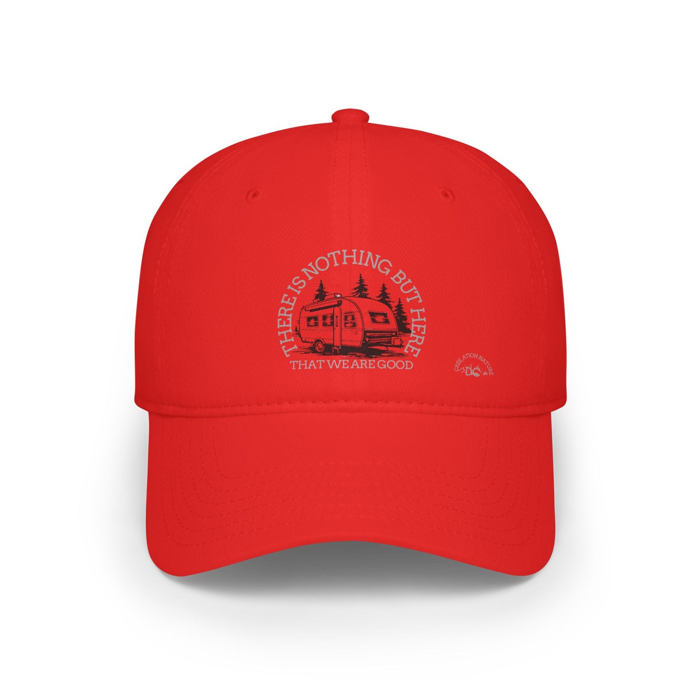 Nothing But Happy Vibes Low Profile Baseball Cap Crée_ation Nature DC