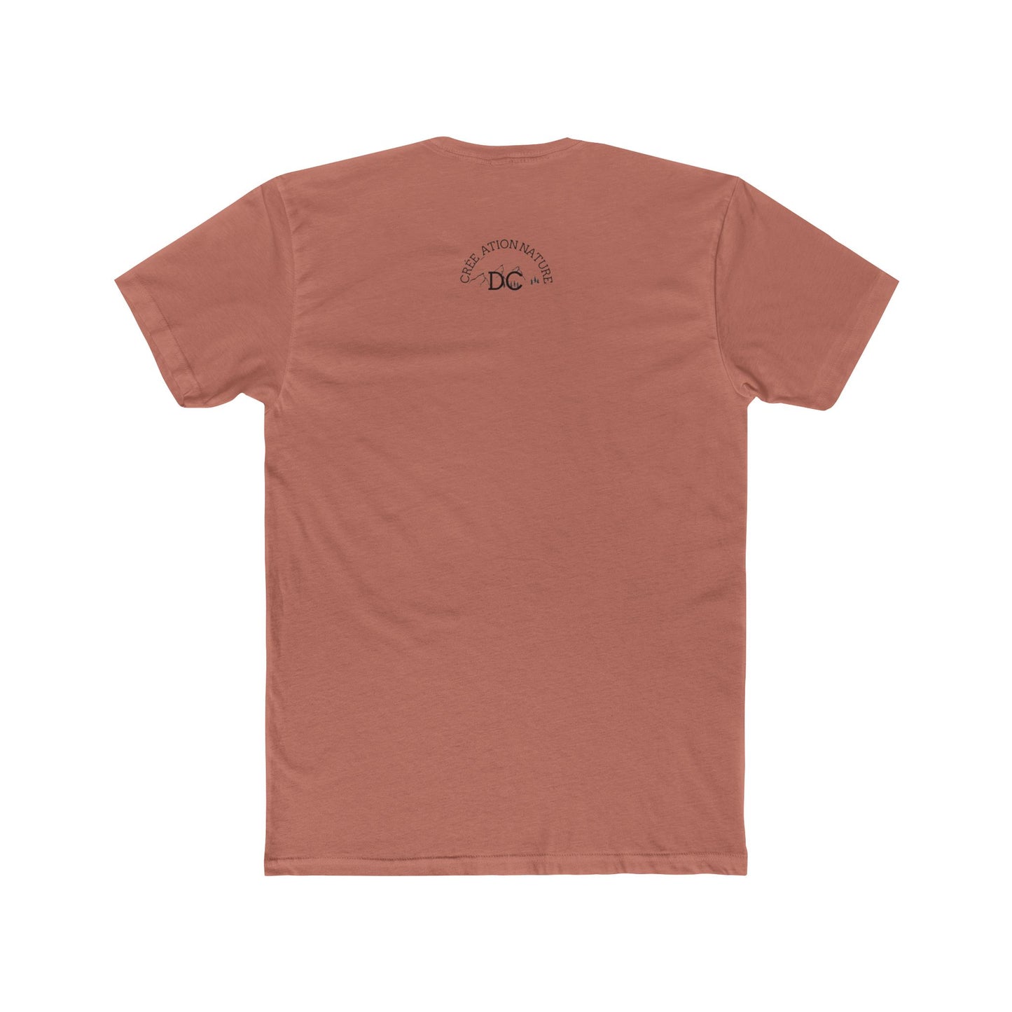 Unisex Cotton Crew Tee - Alpine Adventure Quote Tee - Crée_ation Nature DC