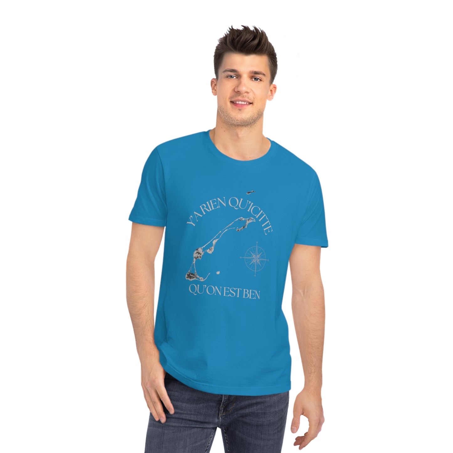 Unisex Rocker T-Shirt - Creative Nature Inspired Design - Crée_Ation Nature DC