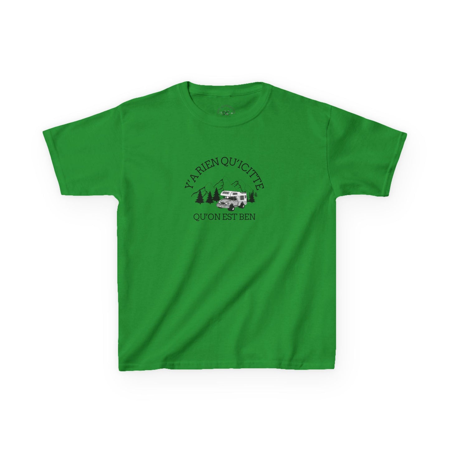 t-shirt en coton™ épais pour enfants- Adventure Awaits Kids Tee - Crée_Ation Nature DC