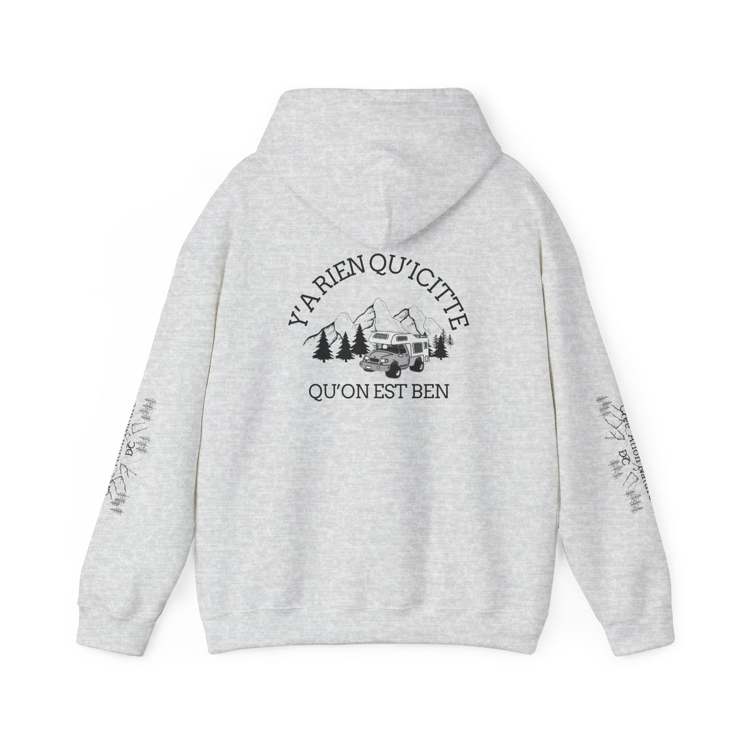 Sweats a capuche Unisex Heavy Blend™ Hooded Sweatshirt - Cozy Adventure Vibes - Perfect for Outdoor Lovers-Crée_ation Nature DC