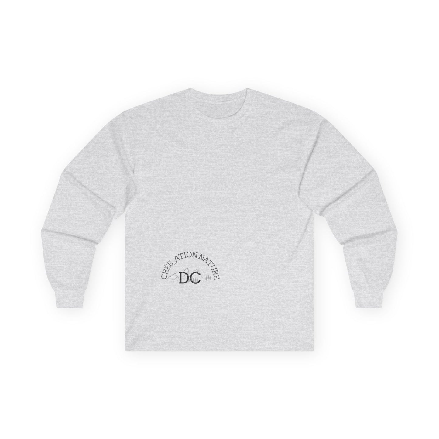 Inspirational Nature Long Sleeve Tee - Unisex Ultra Cotton Shirt for Outdoor Lovers