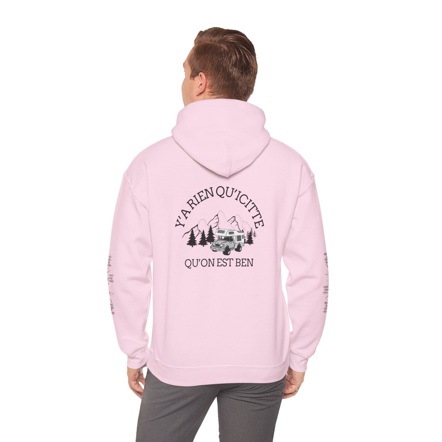 Sweats a capuche Unisex Heavy Blend™ Hooded Sweatshirt - Cozy Adventure Vibes - Perfect for Outdoor Lovers-Crée_ation Nature DC