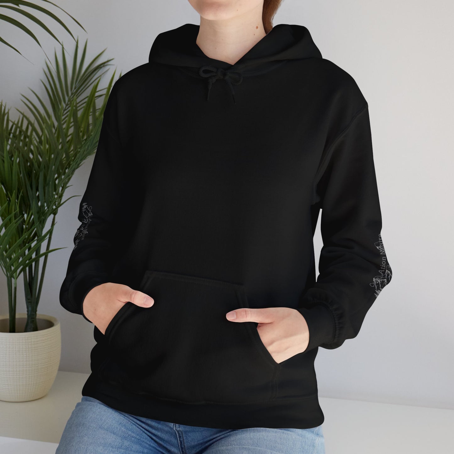 Sweats à capuche Unisex Heavy Blend™ Hooded Sweatshirt - Cozy Adventure Vibes with Motivational Quote-Crée_ation Nature DC