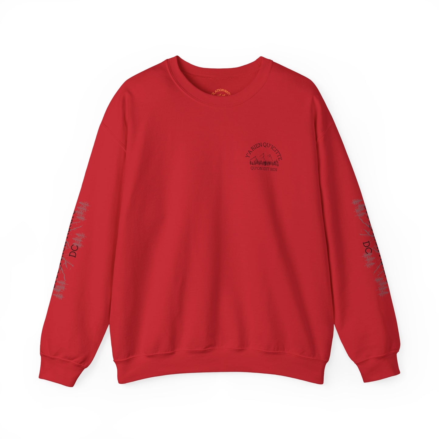 sweat-shirt à col rond confortable - Perfect for Casual Outings & Holidays Cree_Ation Nature DC
