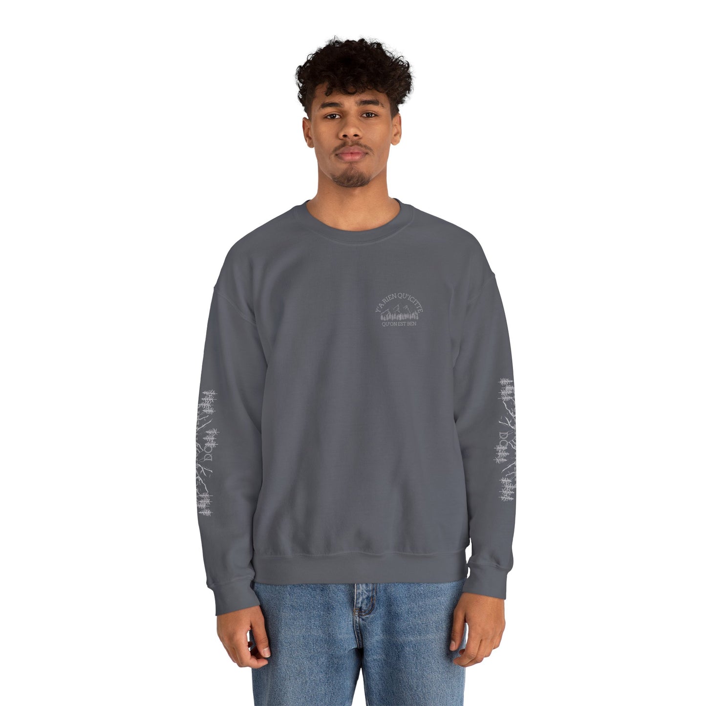 sweat-shirt unisexe à col rond ultime – Cozy Outerwear with Graphic Design