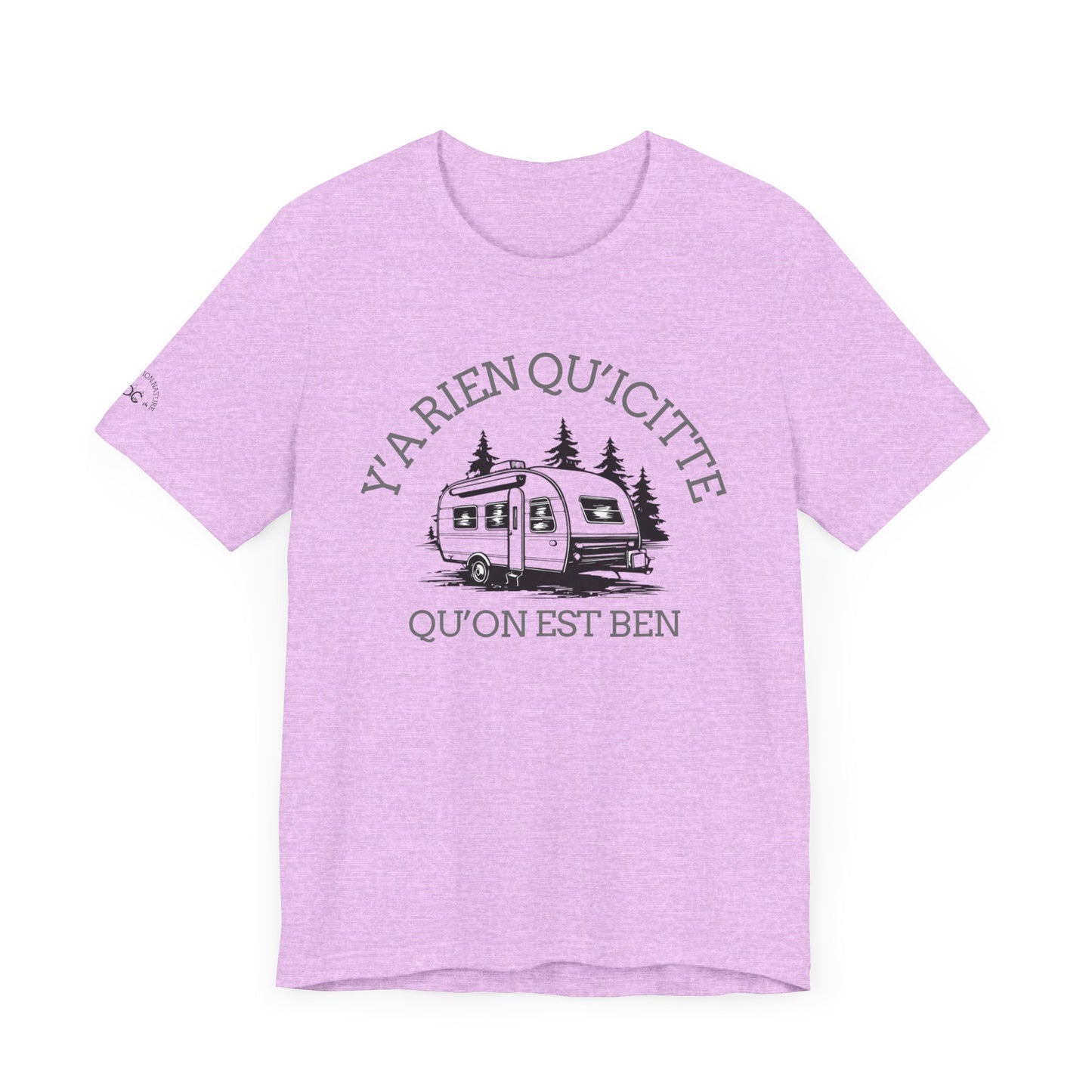 Bohemian RV Adventure Tee - Y'A Rien Qu'citte Qu'on Est Ben - Crée_ation Nature DC