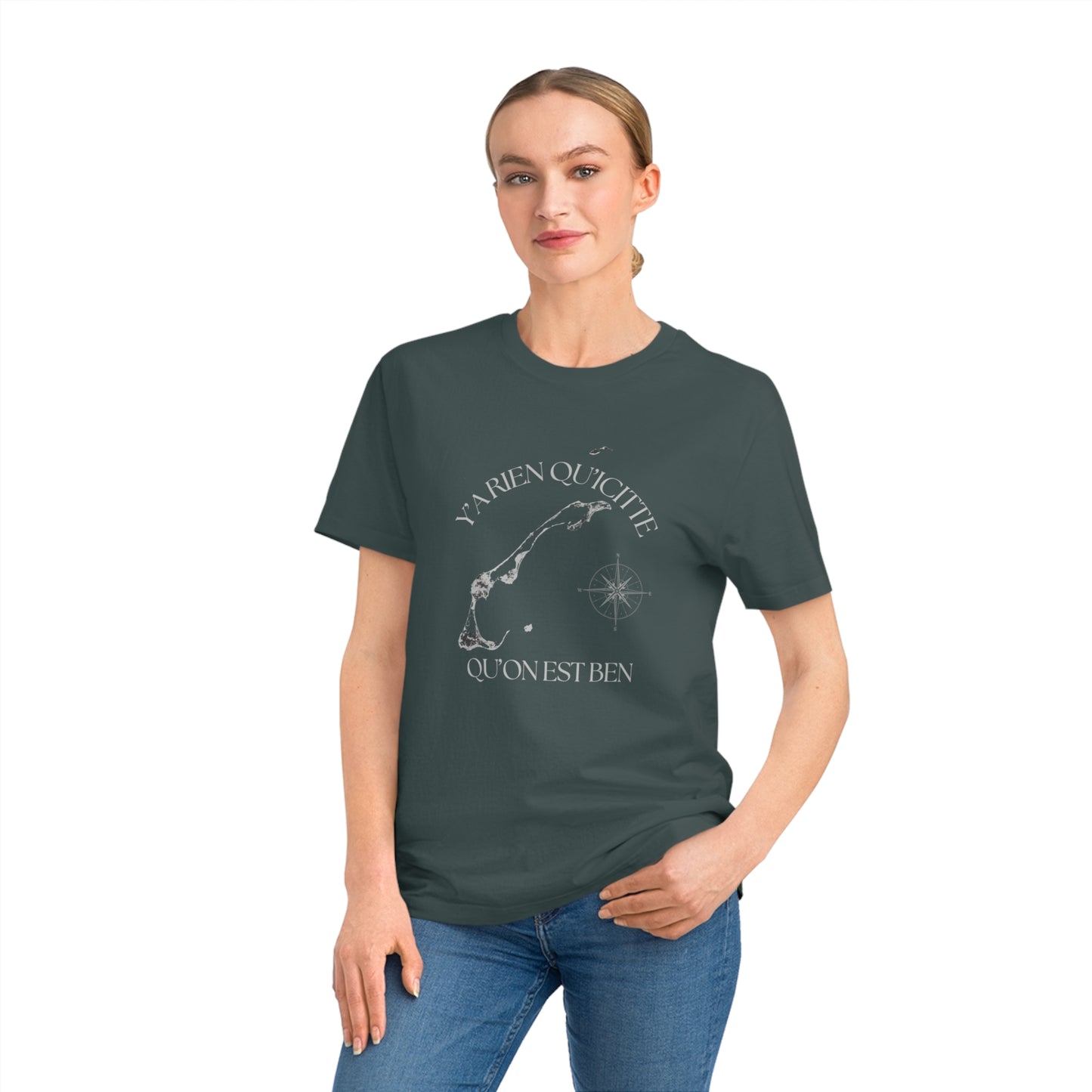 Unisex Rocker T-Shirt - Creative Nature Inspired Design - Crée_Ation Nature DC