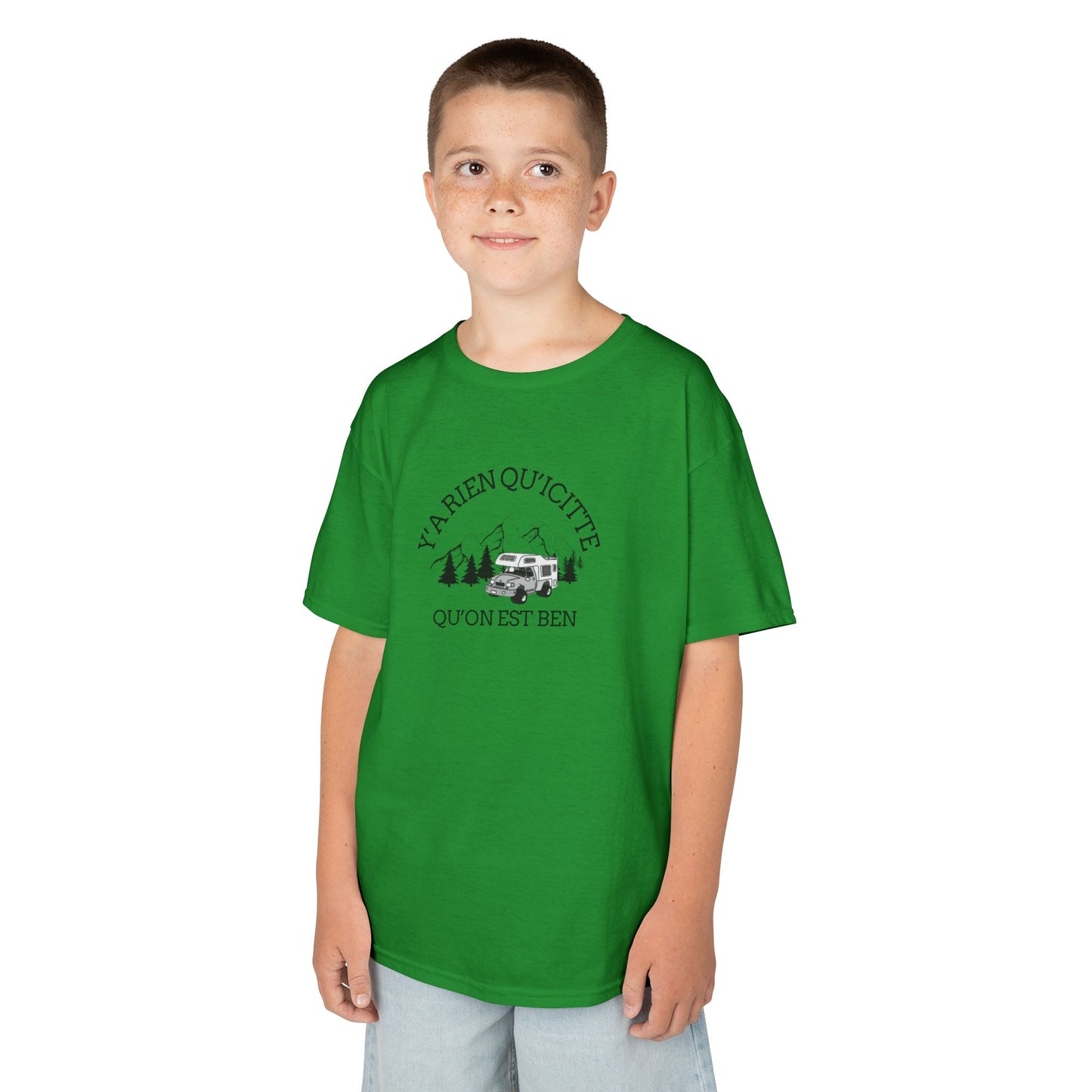 t-shirt en coton™ épais pour enfants- Adventure Awaits Kids Tee - Crée_Ation Nature DC