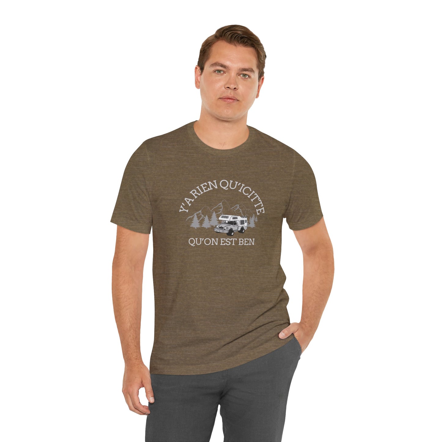 Adventure Ready Unisex Tee - 'Ya Rien Qu'Il Citte' Graphic-Crée_ation Nature DC