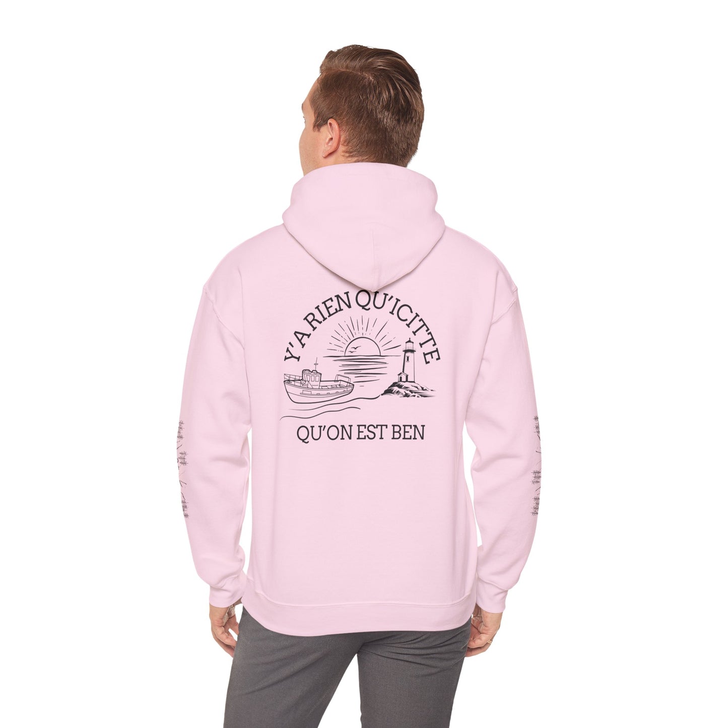 sweats a capuche Unisex Heavy Blend™ Hooded Sweatshirt - Coastal Vibes Graphic - Crée_ation Nature DC