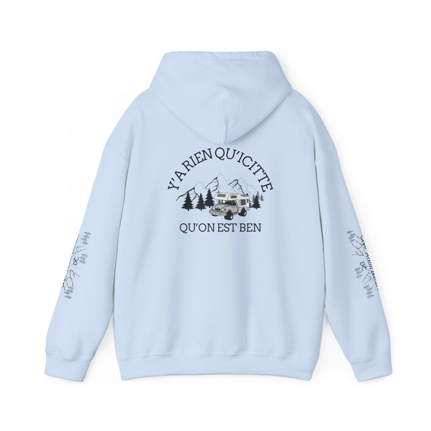 Sweats a capuche Unisex Heavy Blend™ Hooded Sweatshirt - Cozy Adventure Vibes - Perfect for Outdoor Lovers-Crée_ation Nature DC