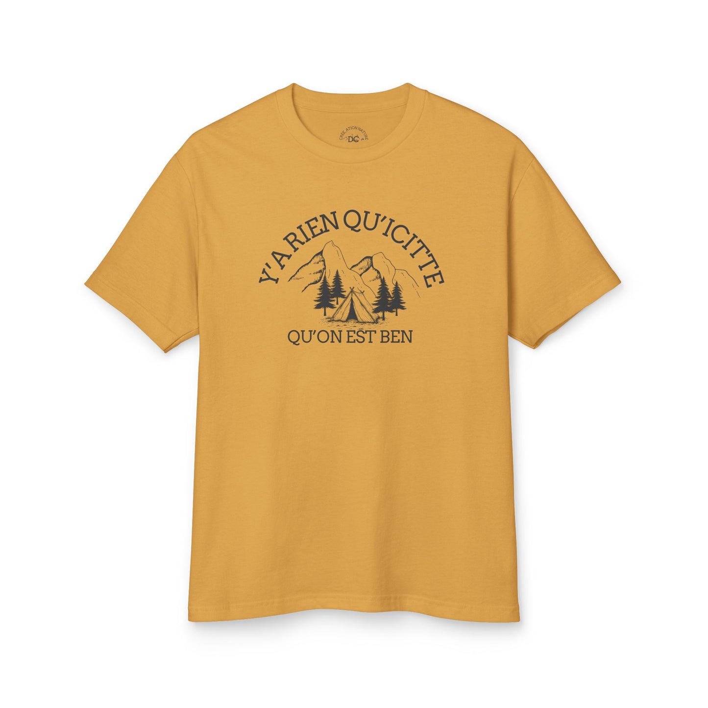 t-shirt en coton épais -Crée_Ation Nature DC