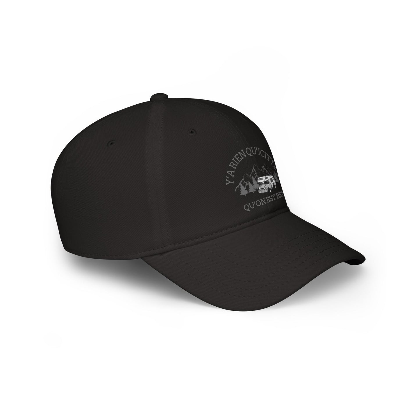 Casual Low Profile Baseball Cap with Outdoor Adventure Design-Crée_ation Nature DC