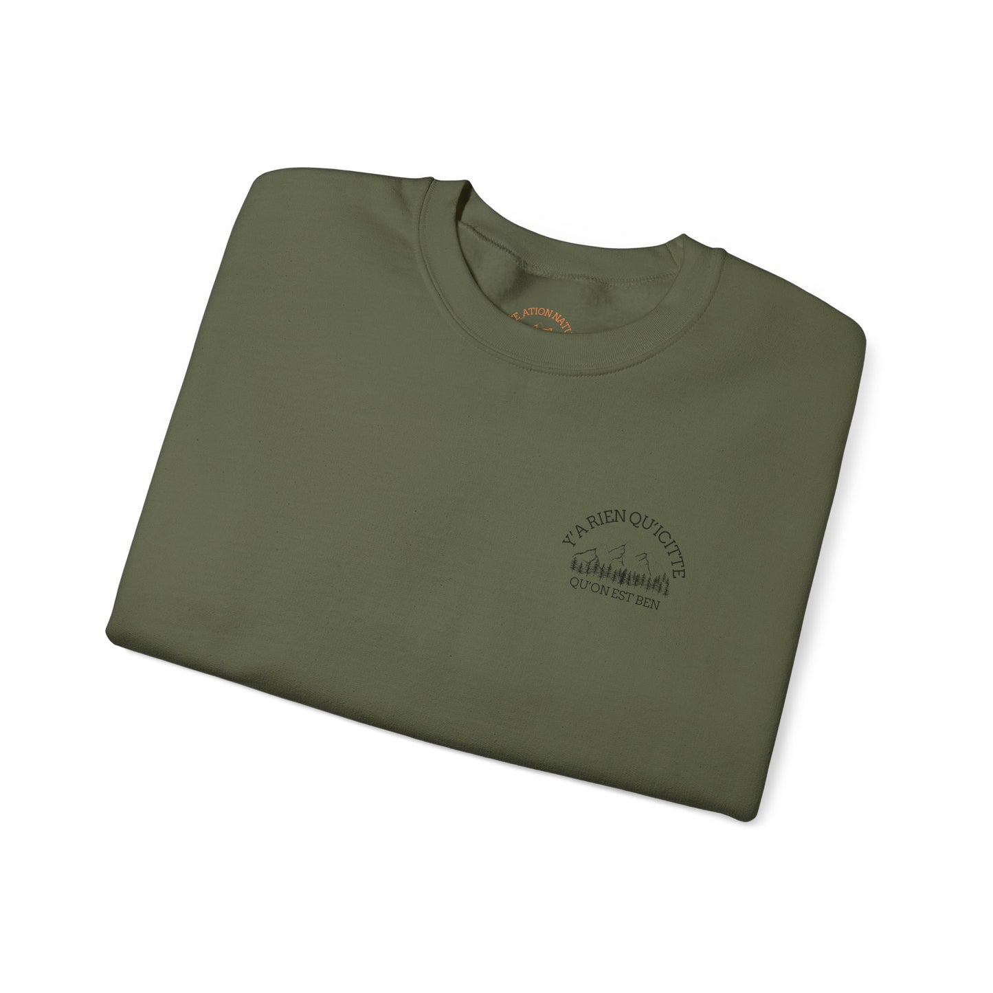 sweat-shirt à col rond confortable - Perfect for Casual Outings & Holidays Cree_Ation Nature DC