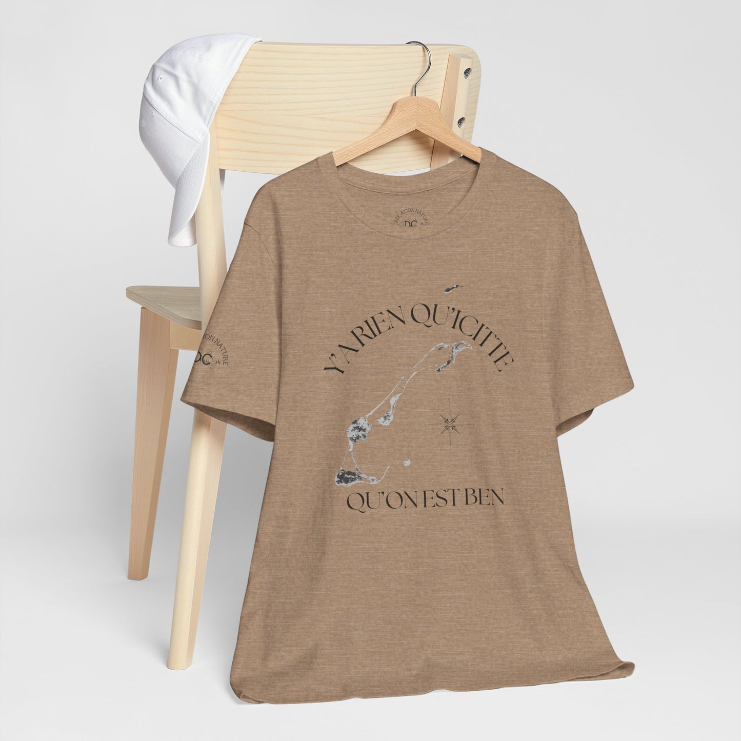 Unisex Jersey Short Sleeve Tee Crée_ation Nature DC