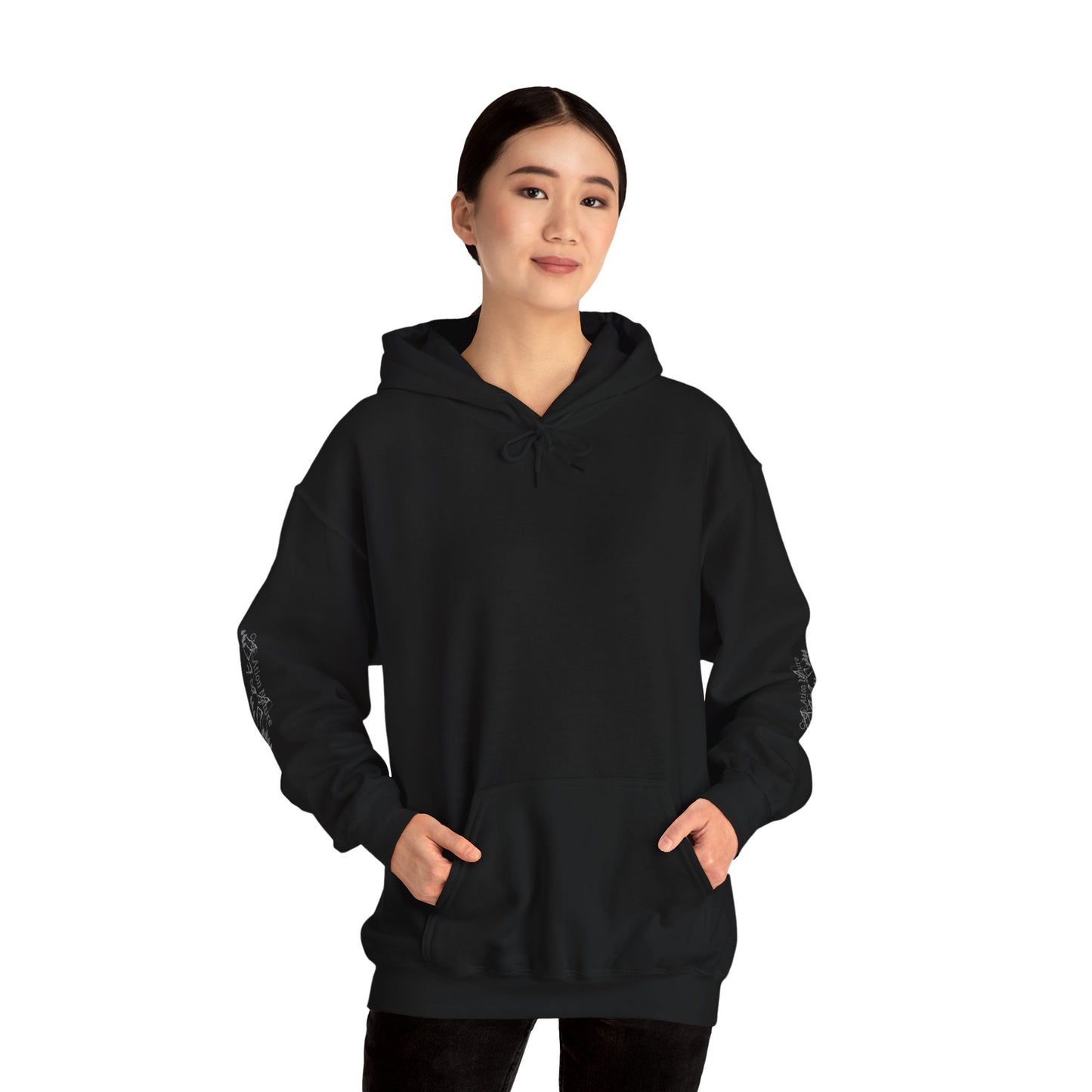 Sweats à capuche Unisex Heavy Blend™ Hooded Sweatshirt - Cozy Adventure Vibes with Motivational Quote-Crée_ation Nature DC