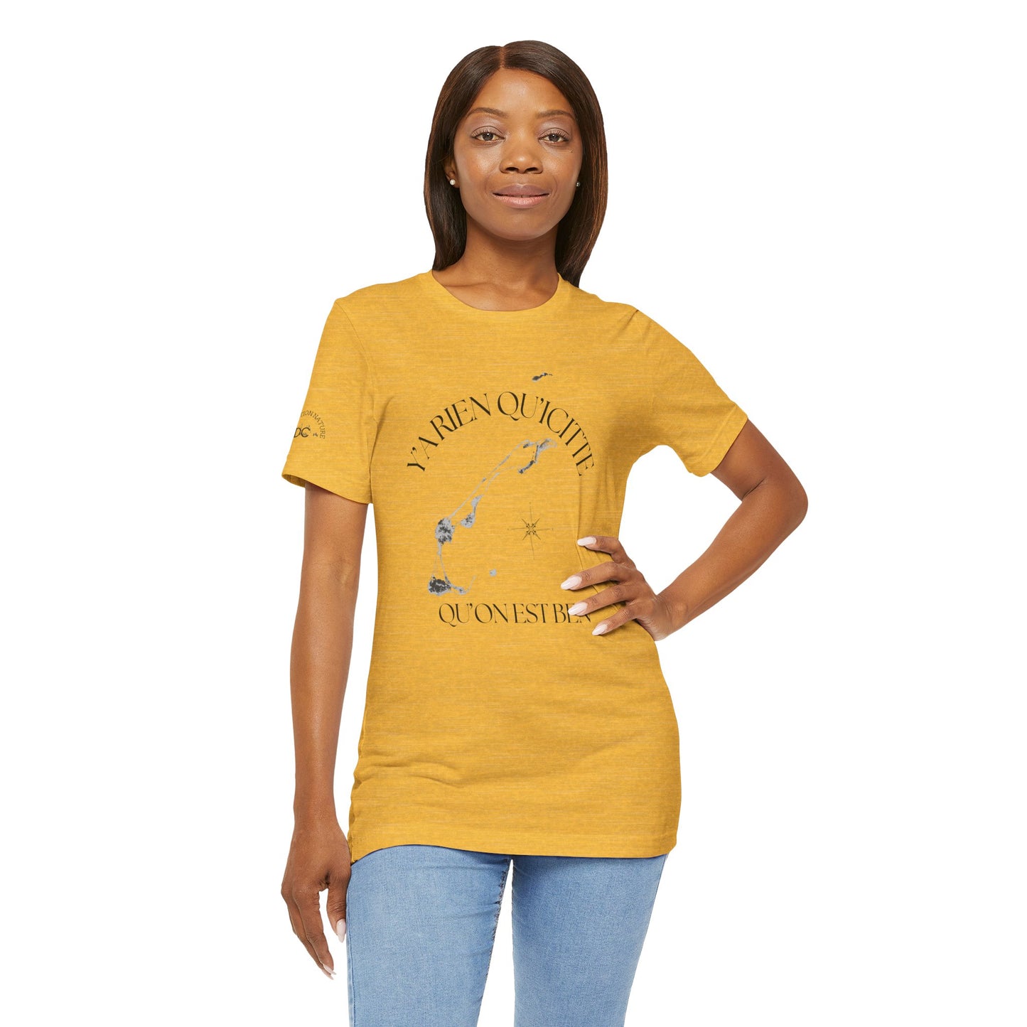 Unisex Jersey Short Sleeve Tee Crée_ation Nature DC