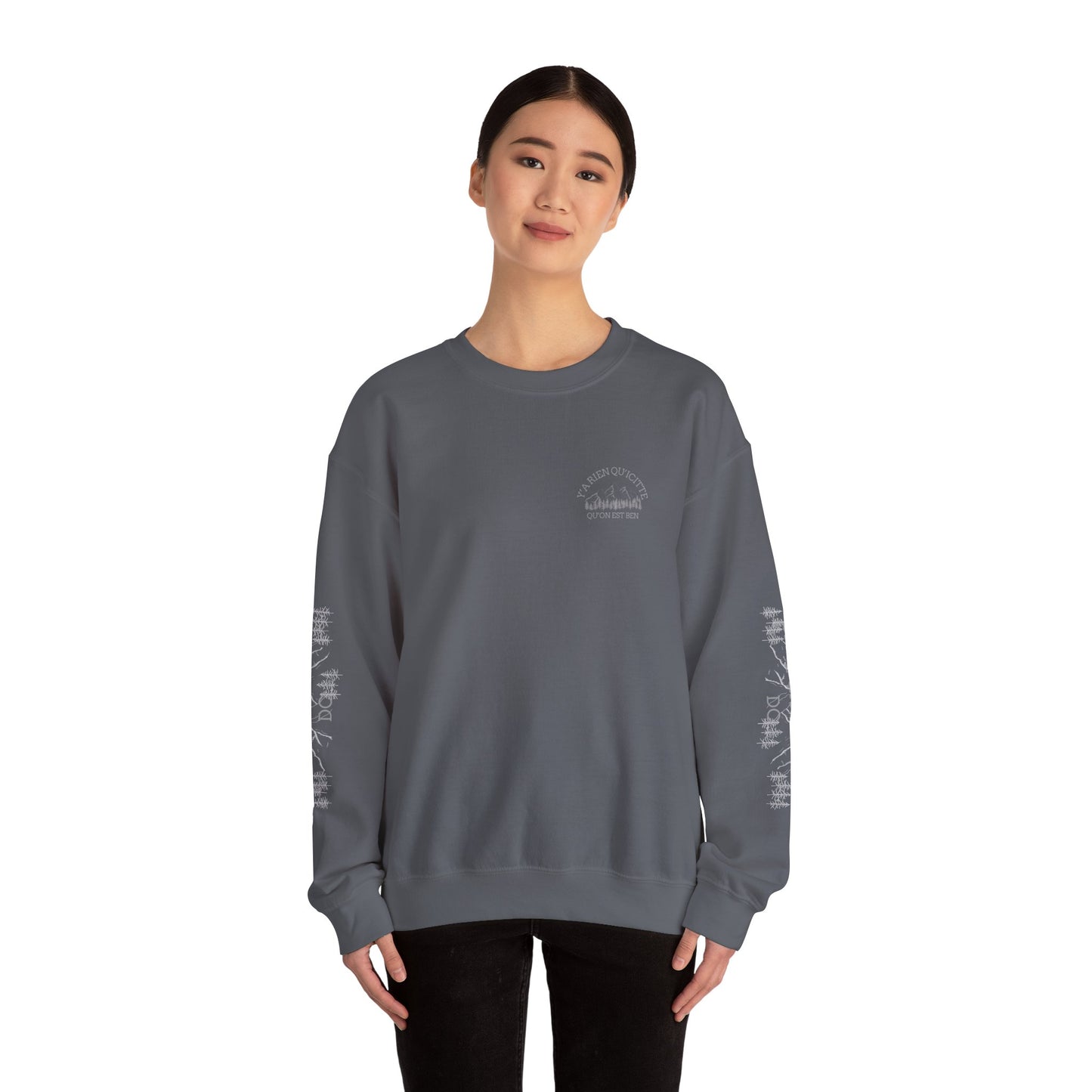 sweat-shirt unisexe à col rond ultime – Cozy Outerwear with Graphic Design