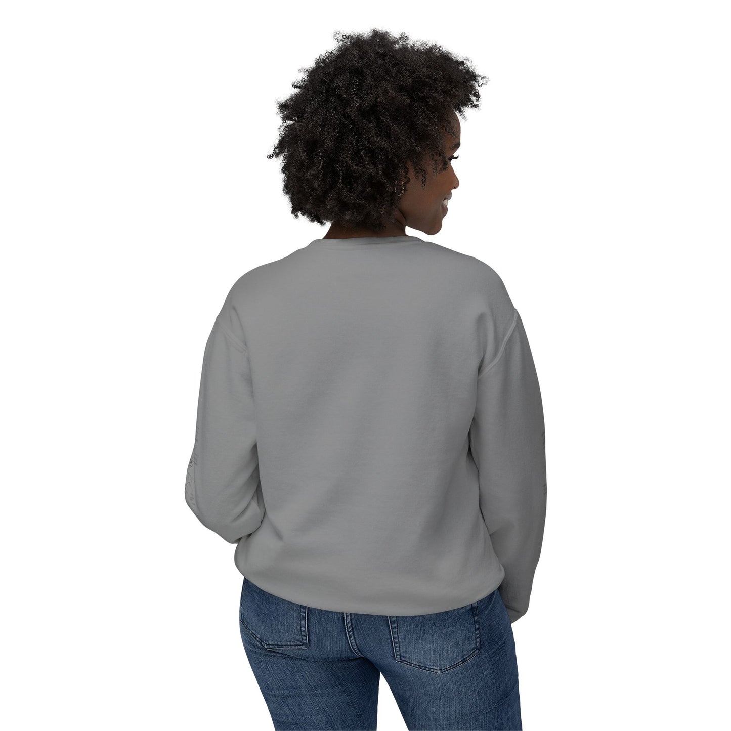 Unisex Lightweight Crewneck Sweatshirt - Crée_ation Nature DC