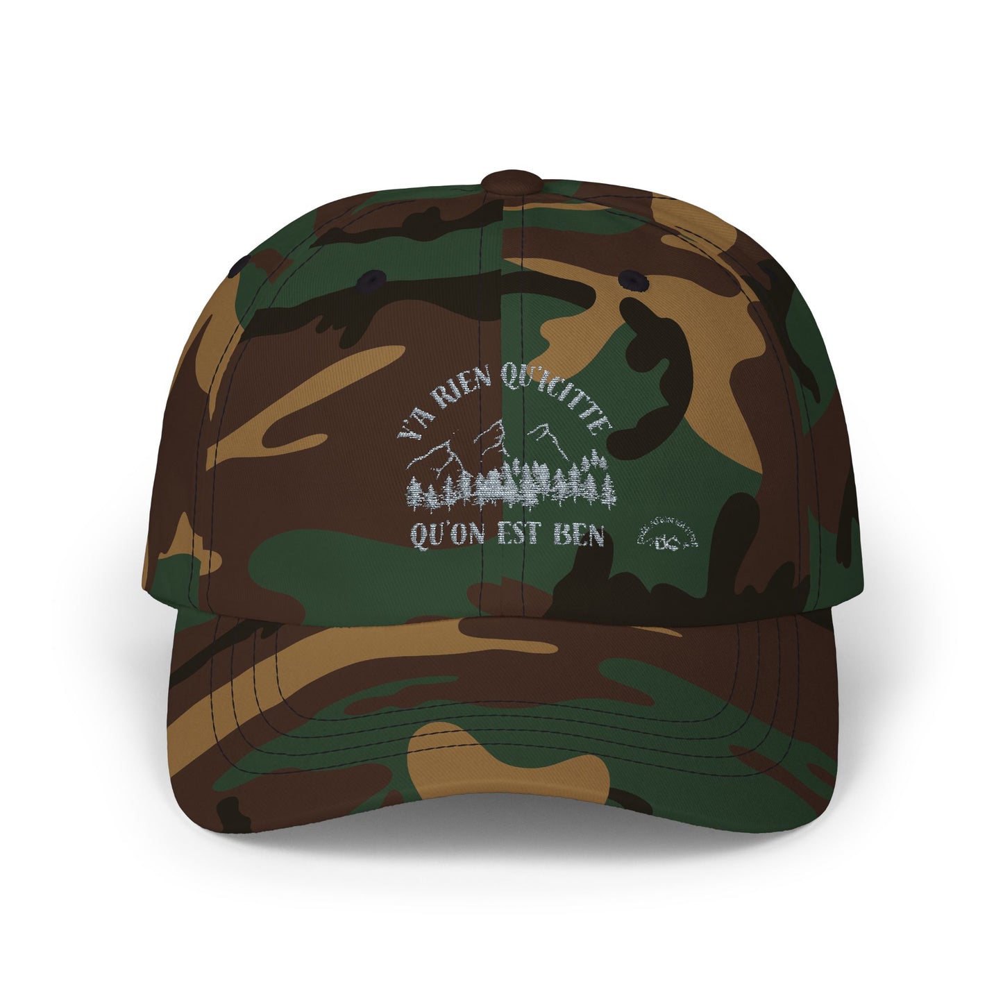 Adventure Dad Cap - Relaxed Fit with Inspirational Mountain Design