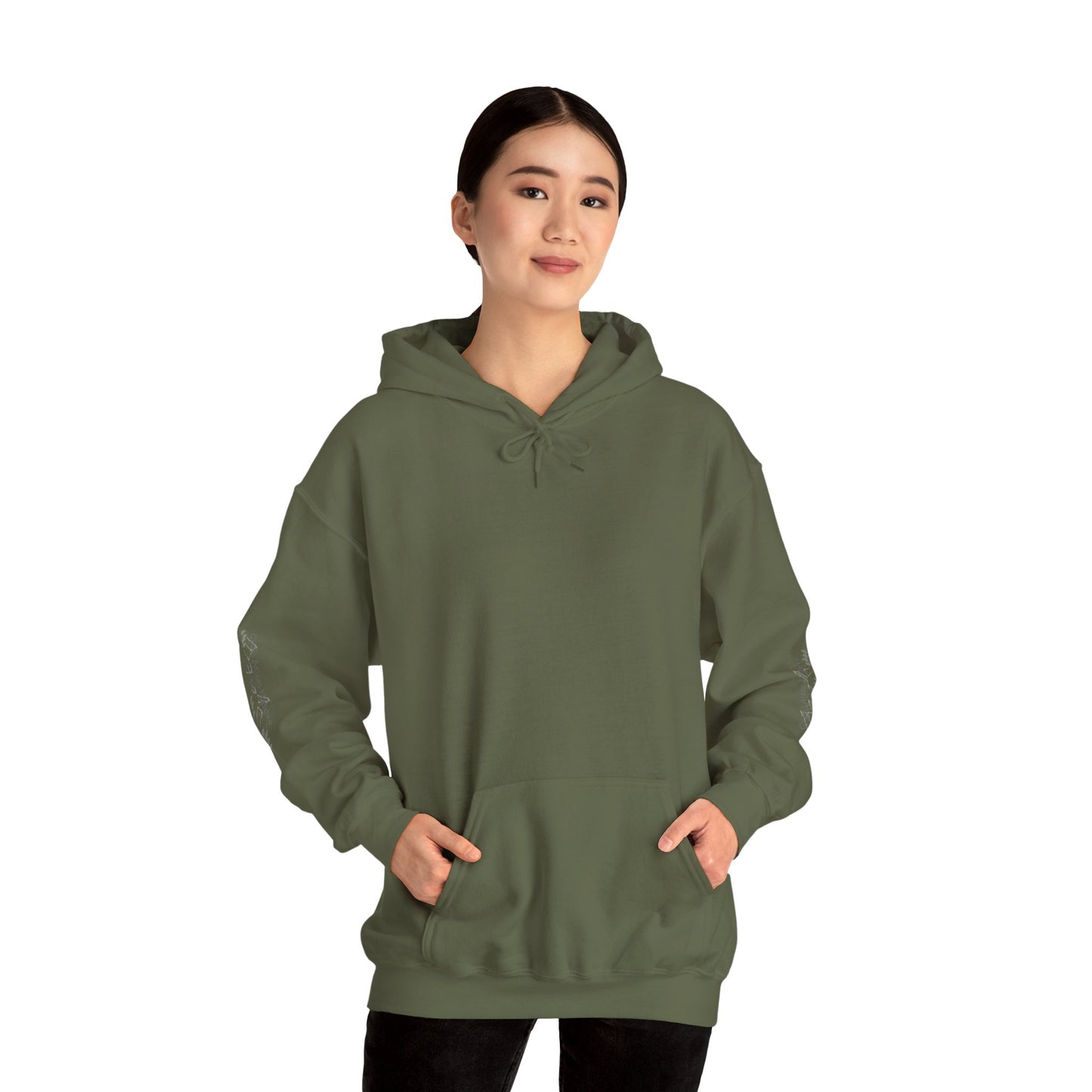 Sweats à capuche Unisex Heavy Blend™ Hooded Sweatshirt - Cozy Adventure Vibes with Motivational Quote-Crée_ation Nature DC