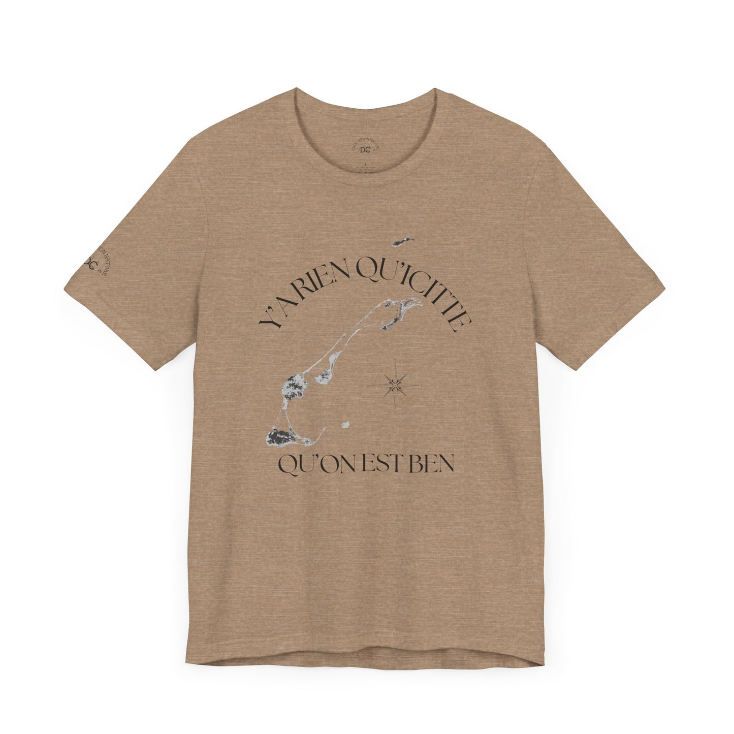 Unisex Jersey Short Sleeve Tee Crée_ation Nature DC