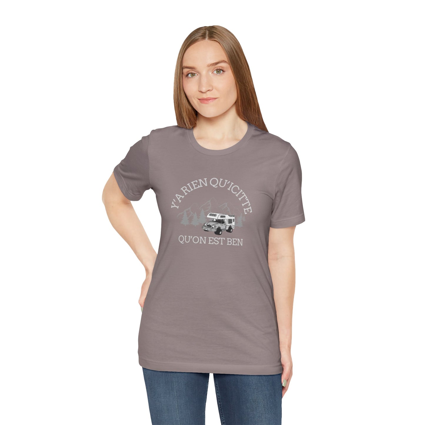 Adventure Ready Unisex Tee - 'Ya Rien Qu'Il Citte' Graphic-Crée_ation Nature DC