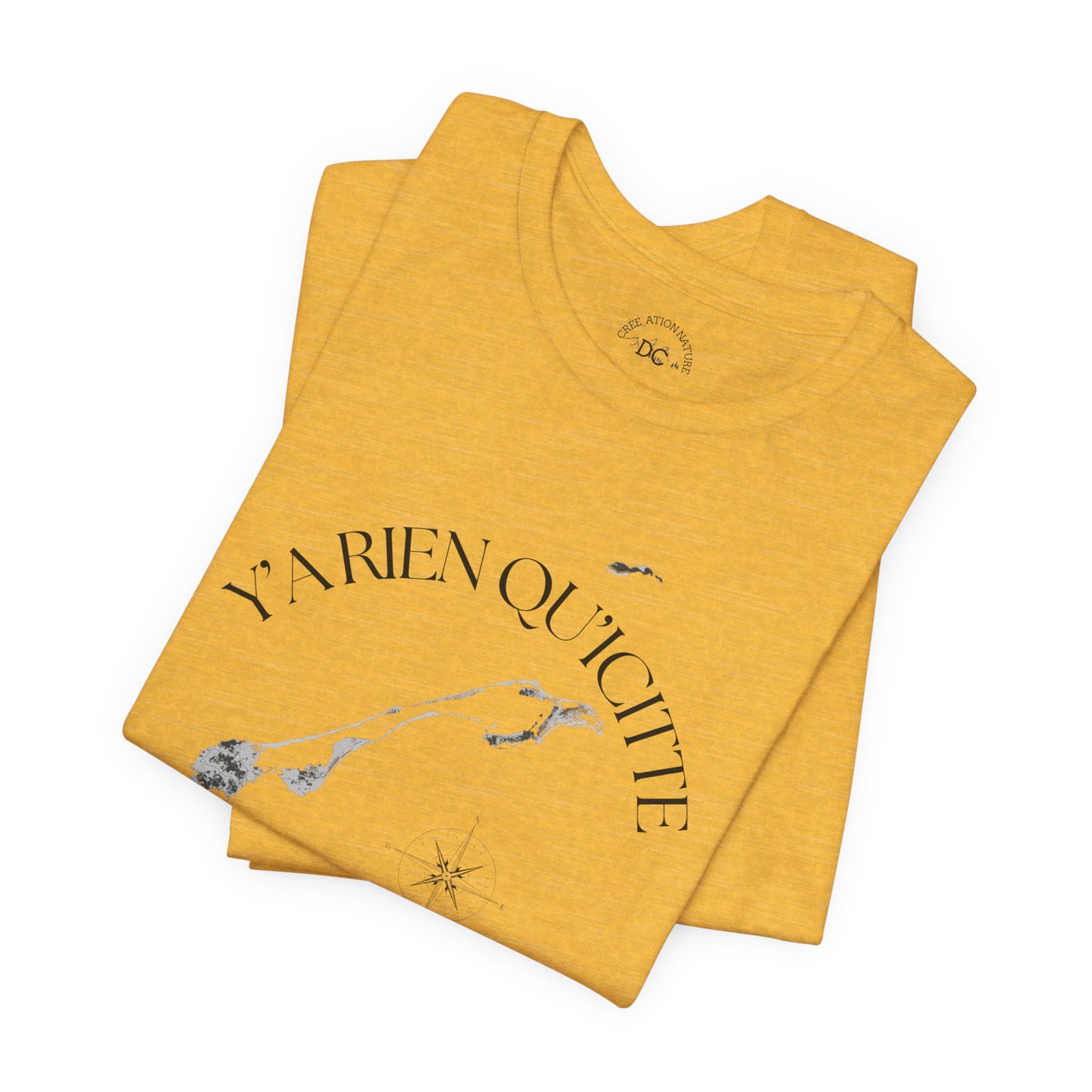 Unisex Jersey Short Sleeve Tee Crée_ation Nature DC