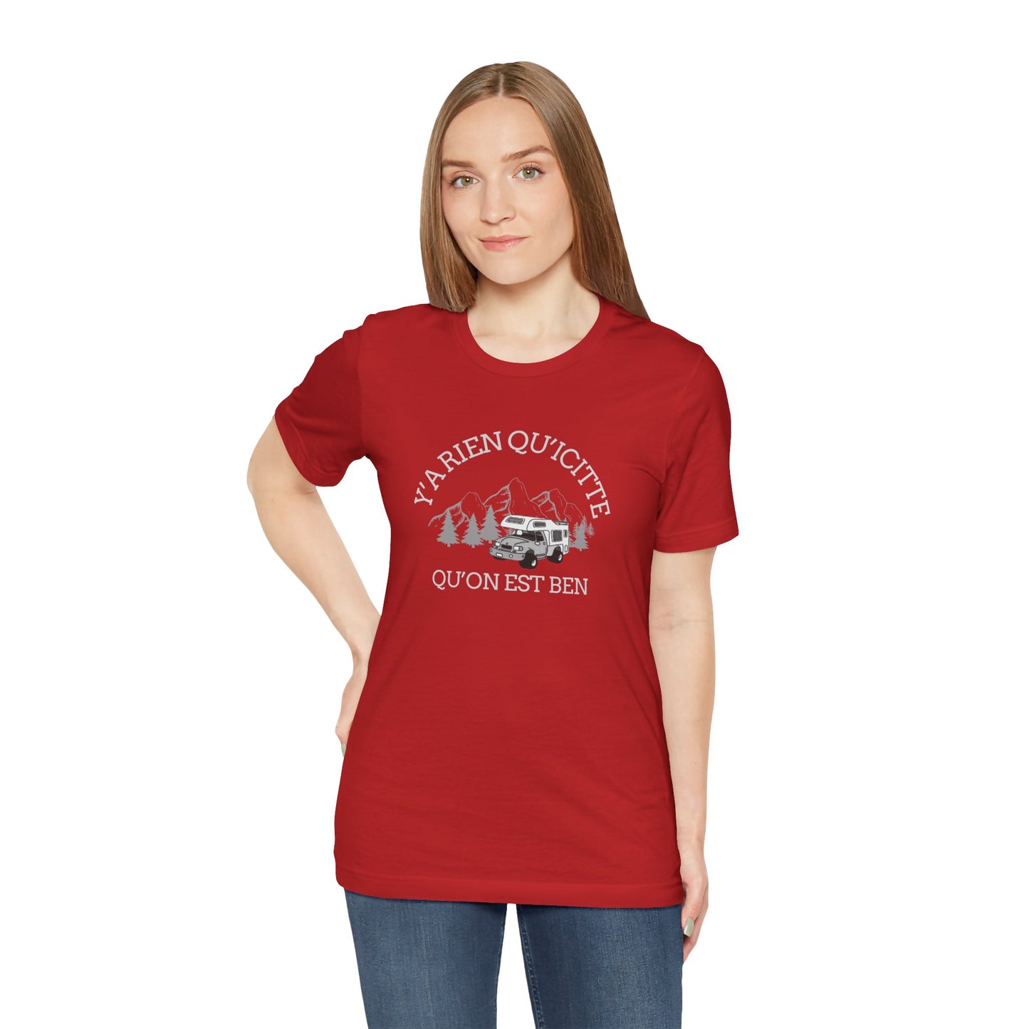 Adventure Ready Unisex Tee - 'Ya Rien Qu'Il Citte' Graphic-Crée_ation Nature DC