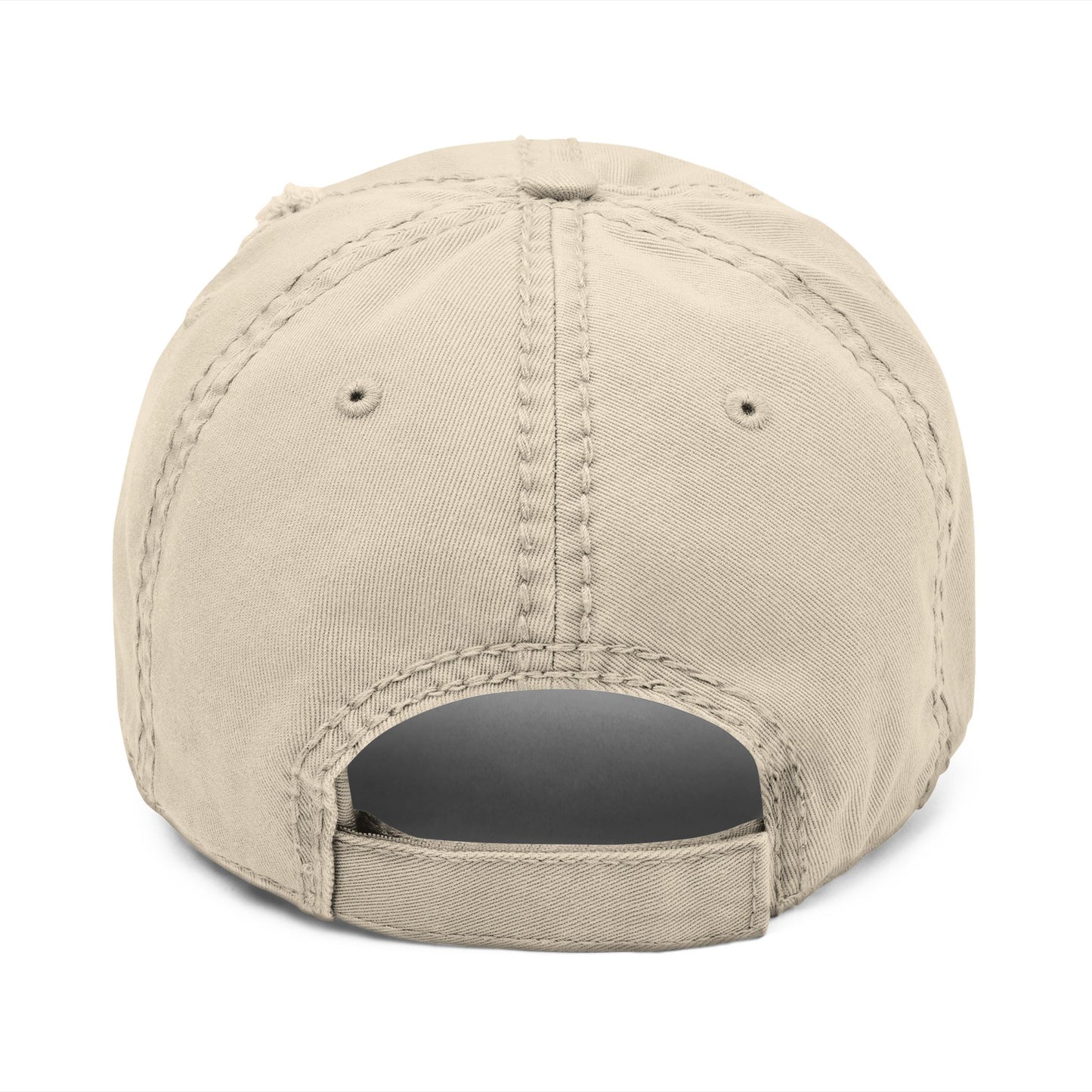 Vintage Distressed Dad Hat with Embroidery | Casual Style for Everyday Wear - Crée_ation Ation Nature DC
