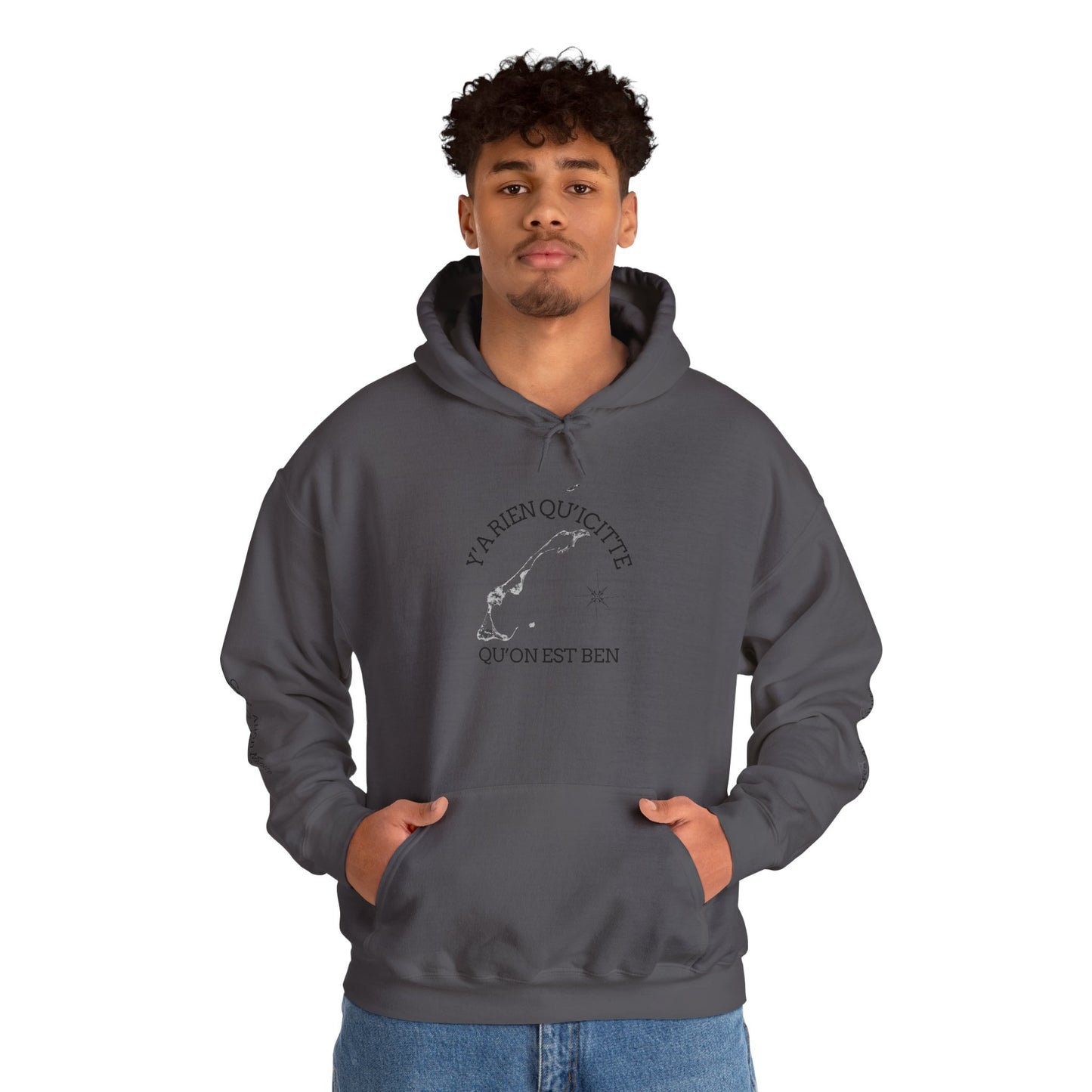 sweats a capuche -Inspirational Quote Unisex Hoodie - Cozy Heavy Blend Sweatshirt - Crée_ation Nature DC