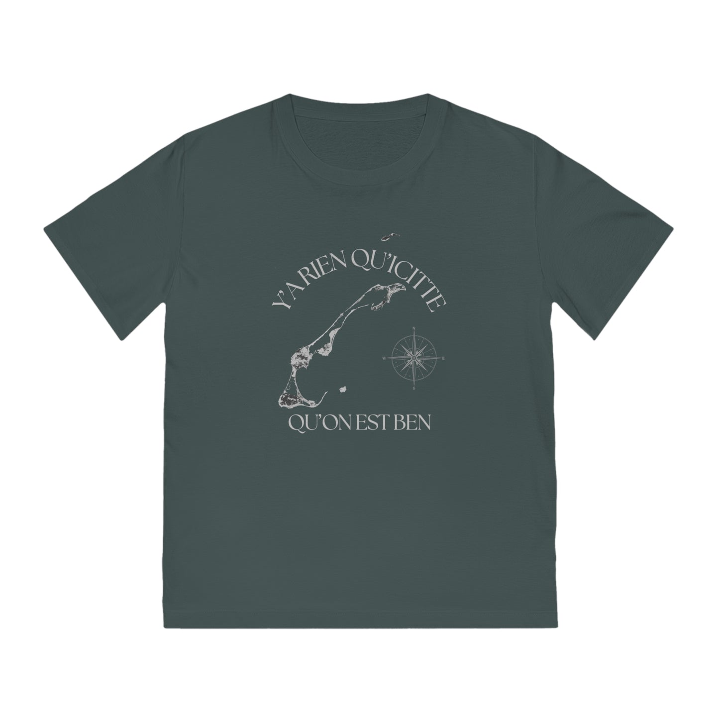 Unisex Rocker T-Shirt - Creative Nature Inspired Design - Crée_Ation Nature DC