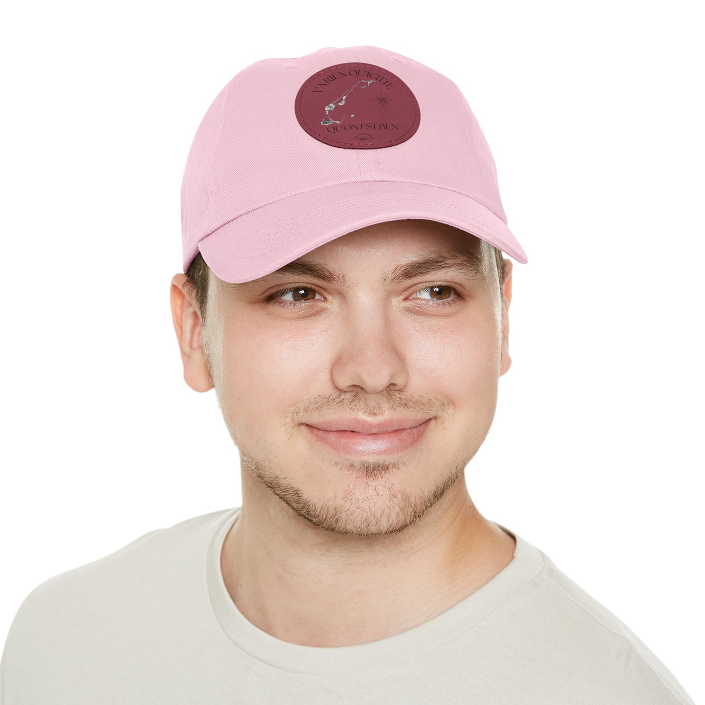Adventure Dad Hat with Leather Patch - Perfect for Outdoor Enthusiasts - Crée_ation Nature DC