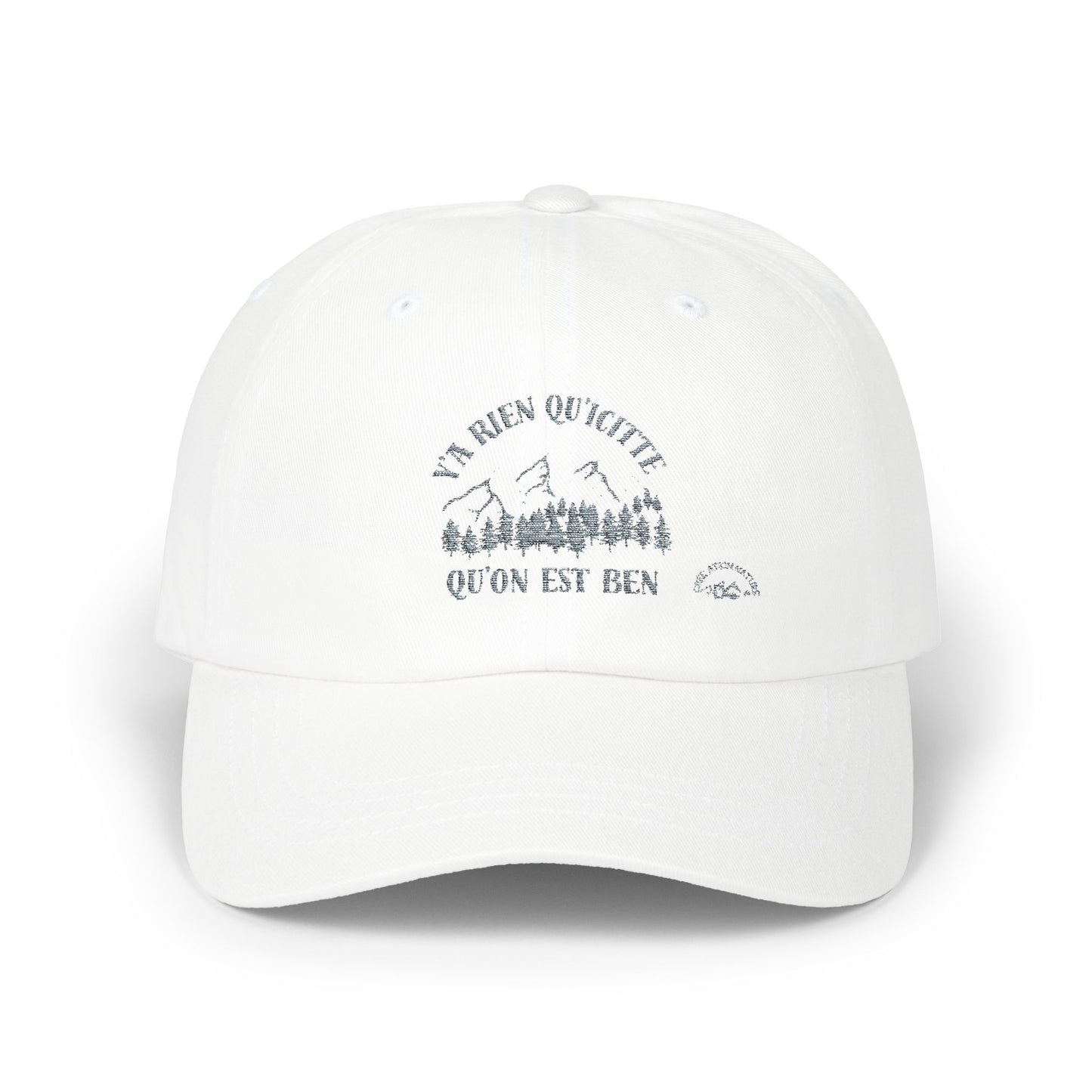 Adventure Dad Cap - Relaxed Fit with Inspirational Mountain Design