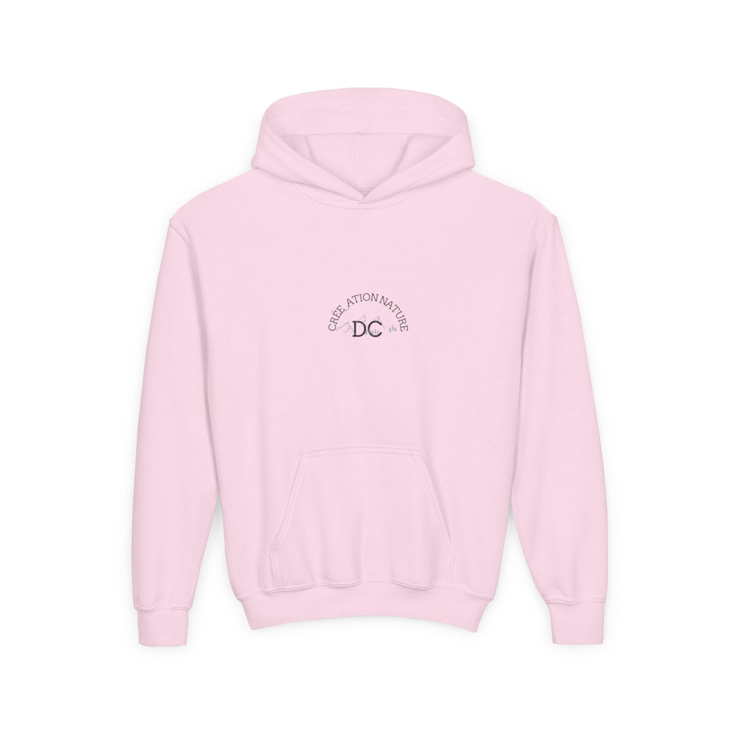 sweat-shirt à capuche pour jeunes - Crée_Ation Nature DC
