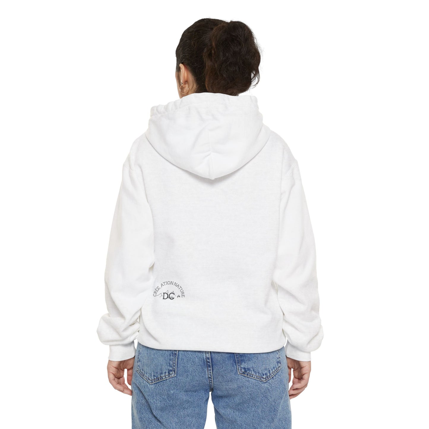 Sweats à capuche Cozy Unisex Garment-Dyed Hoodie - Nature Inspired Design - Crée_ation Nature DC