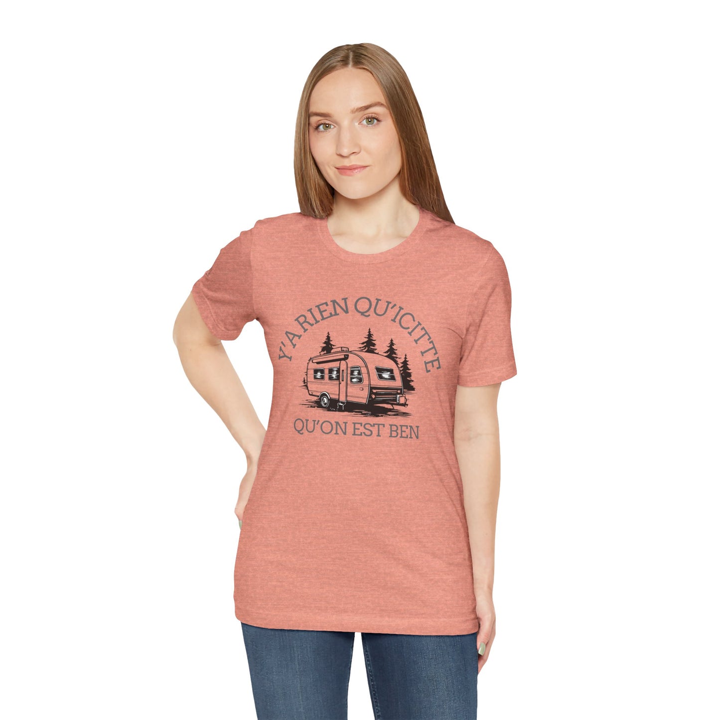 Bohemian RV Adventure Tee - Y'A Rien Qu'citte Qu'on Est Ben - Crée_ation Nature DC