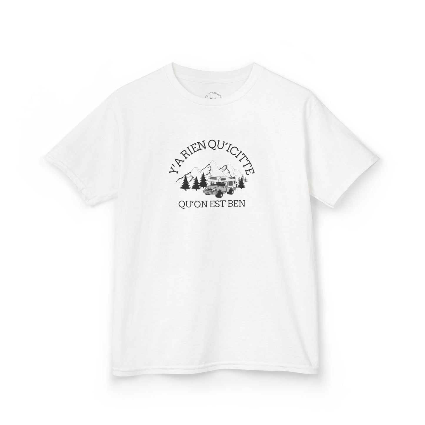 t-shirt en coton™ épais pour enfants- Adventure Awaits Kids Tee - Crée_Ation Nature DC